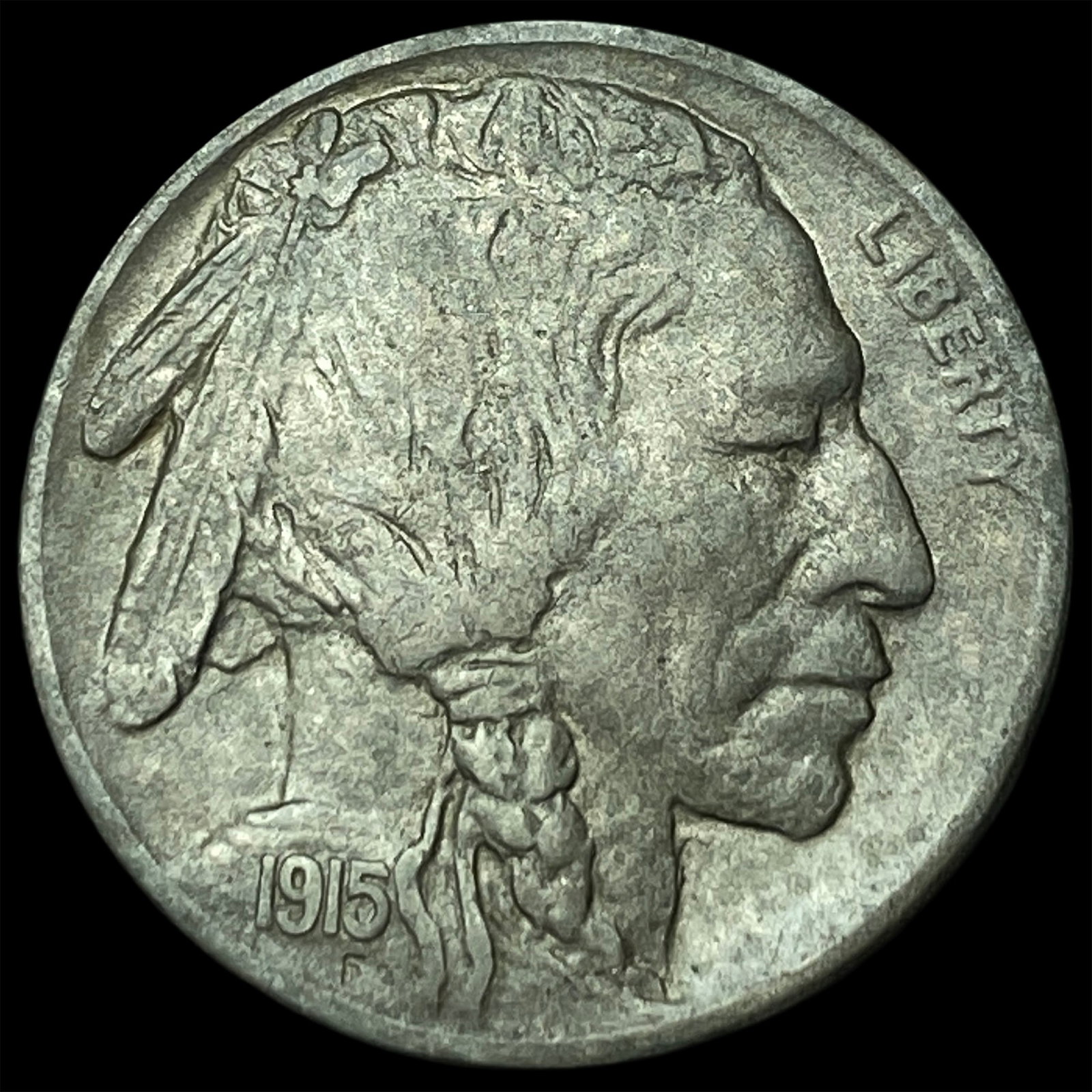 1915-D Buffalo Nickel CHOICE AU (1 of 2)