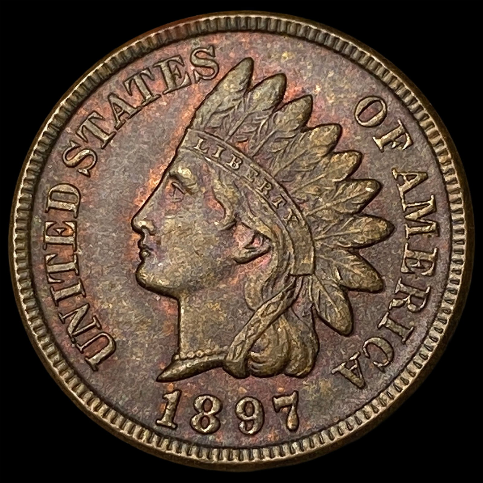 1897 Indian Head Cent UNCIRCULATED: 1897 Indian Head Cent UNCIRCULATED