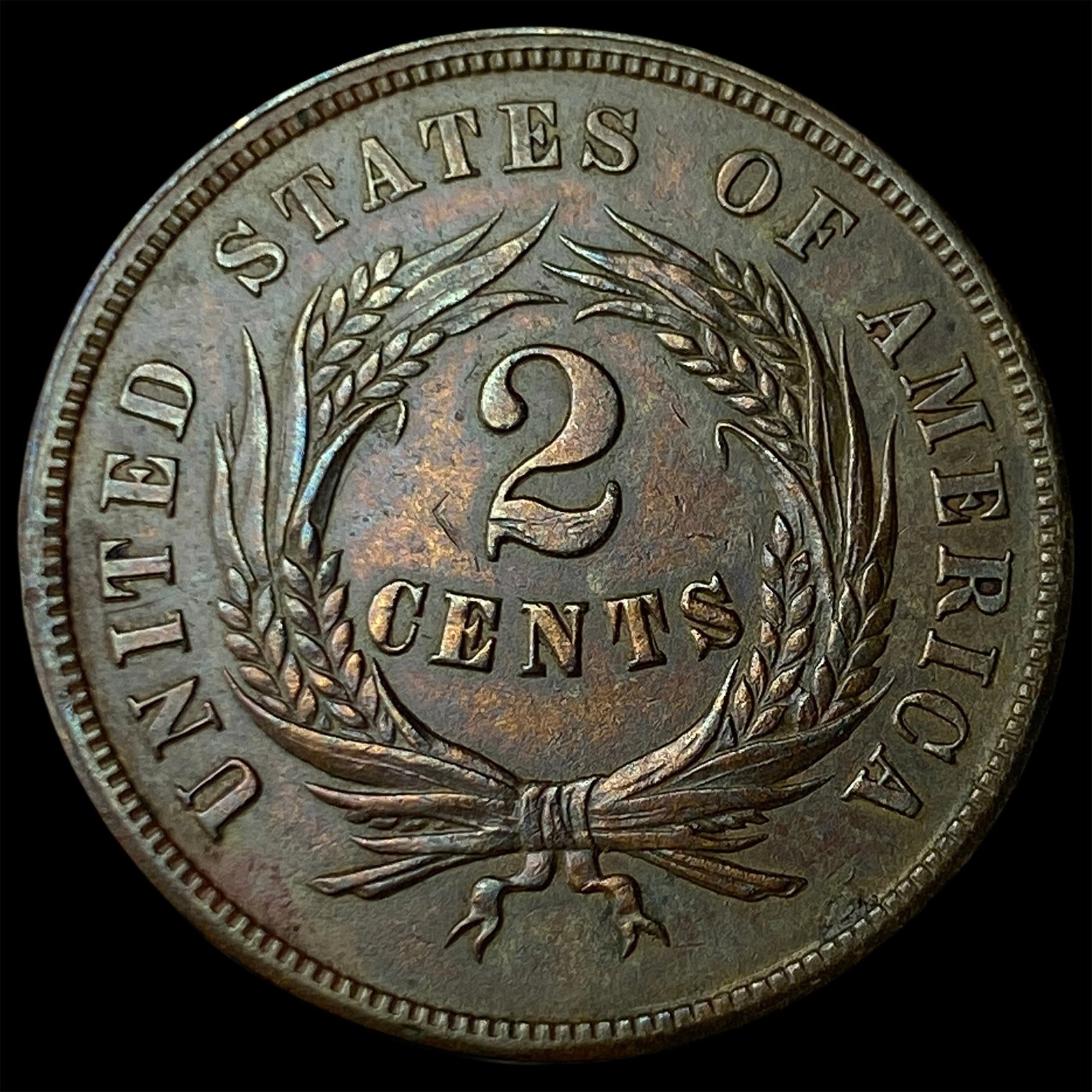 1865 Two-Cent Piece UNCIRCULATED - 2