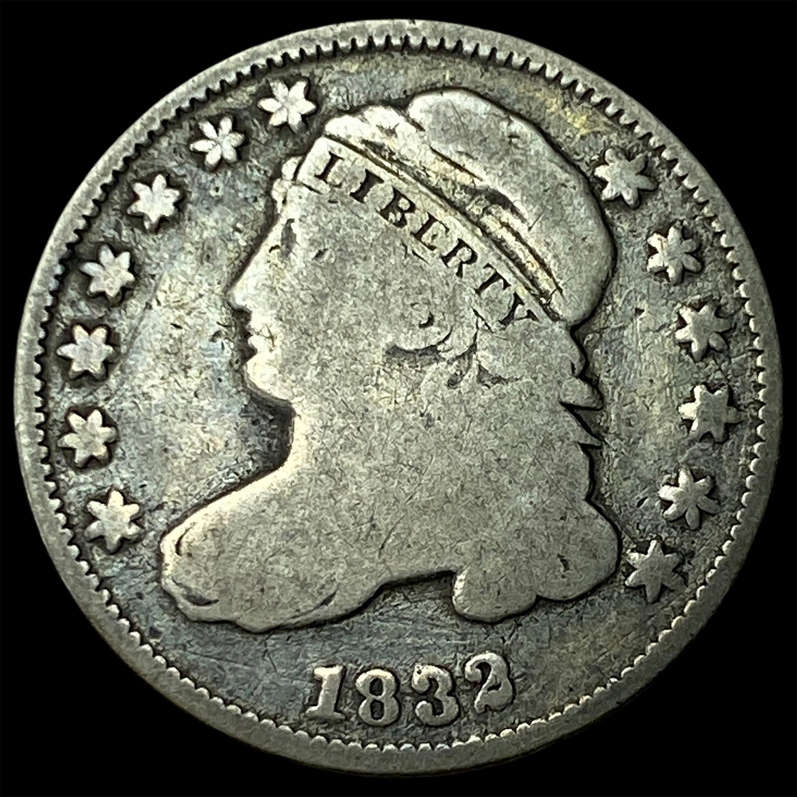 1832 Capped Bust Dime LIGHTLY CIRCULATED: 1832 Capped Bust Dime LIGHTLY CIRCULATED