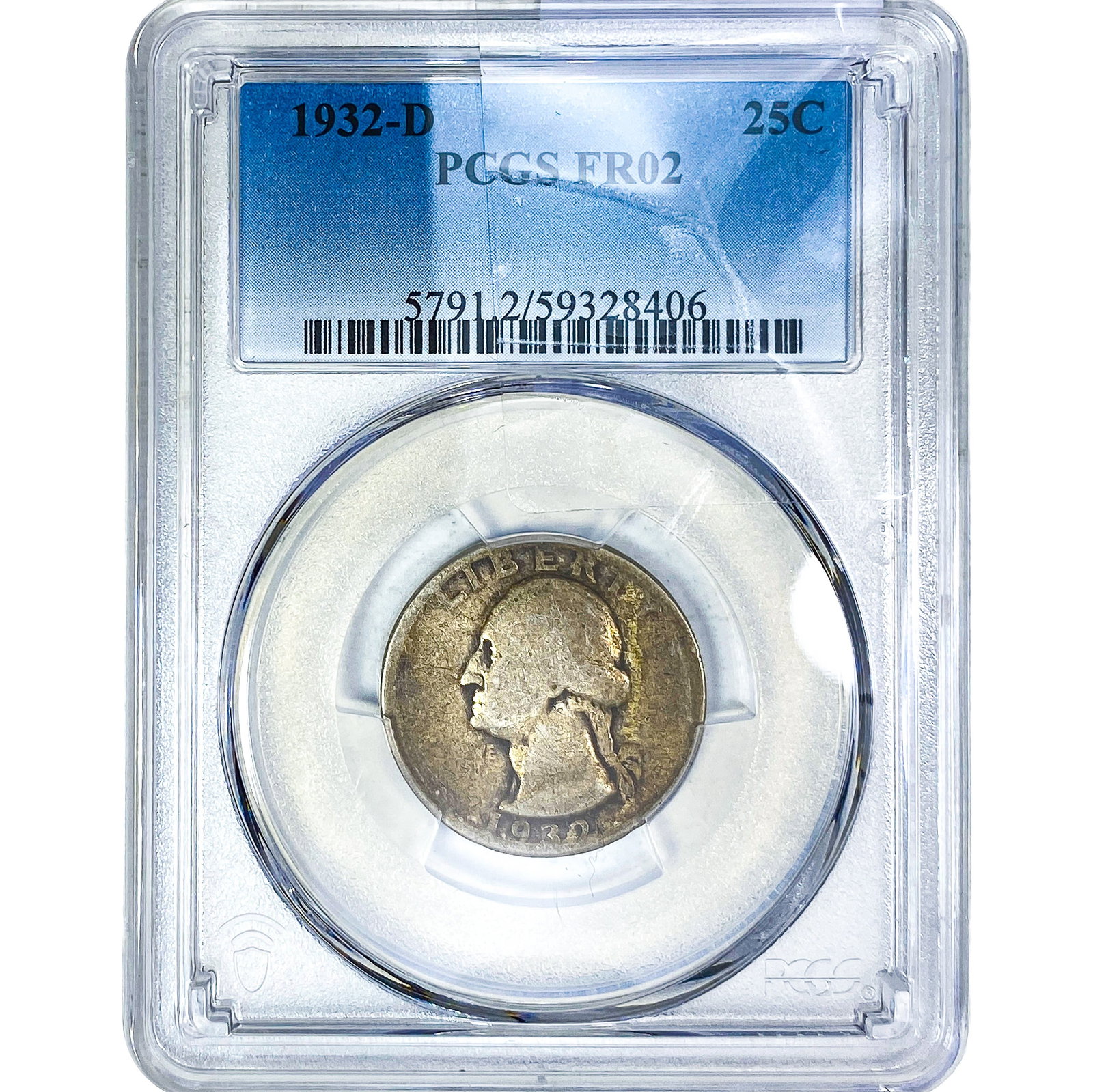 1932-D Washington Silver Quarter PCGS FR02 (1 of 2)