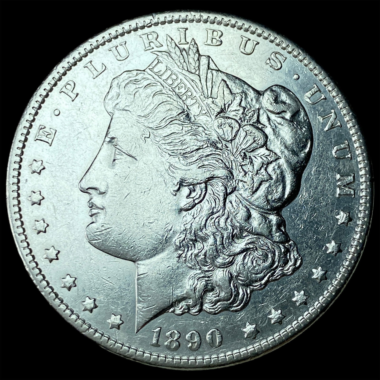 1890-CC Silver Morgan Dollar UNCIRCULATED (1 of 2)
