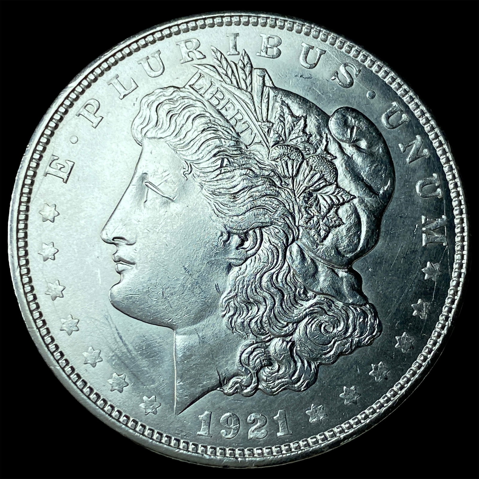 1921-D Silver Morgan Dollar UNCIRCULATED (1 of 2)