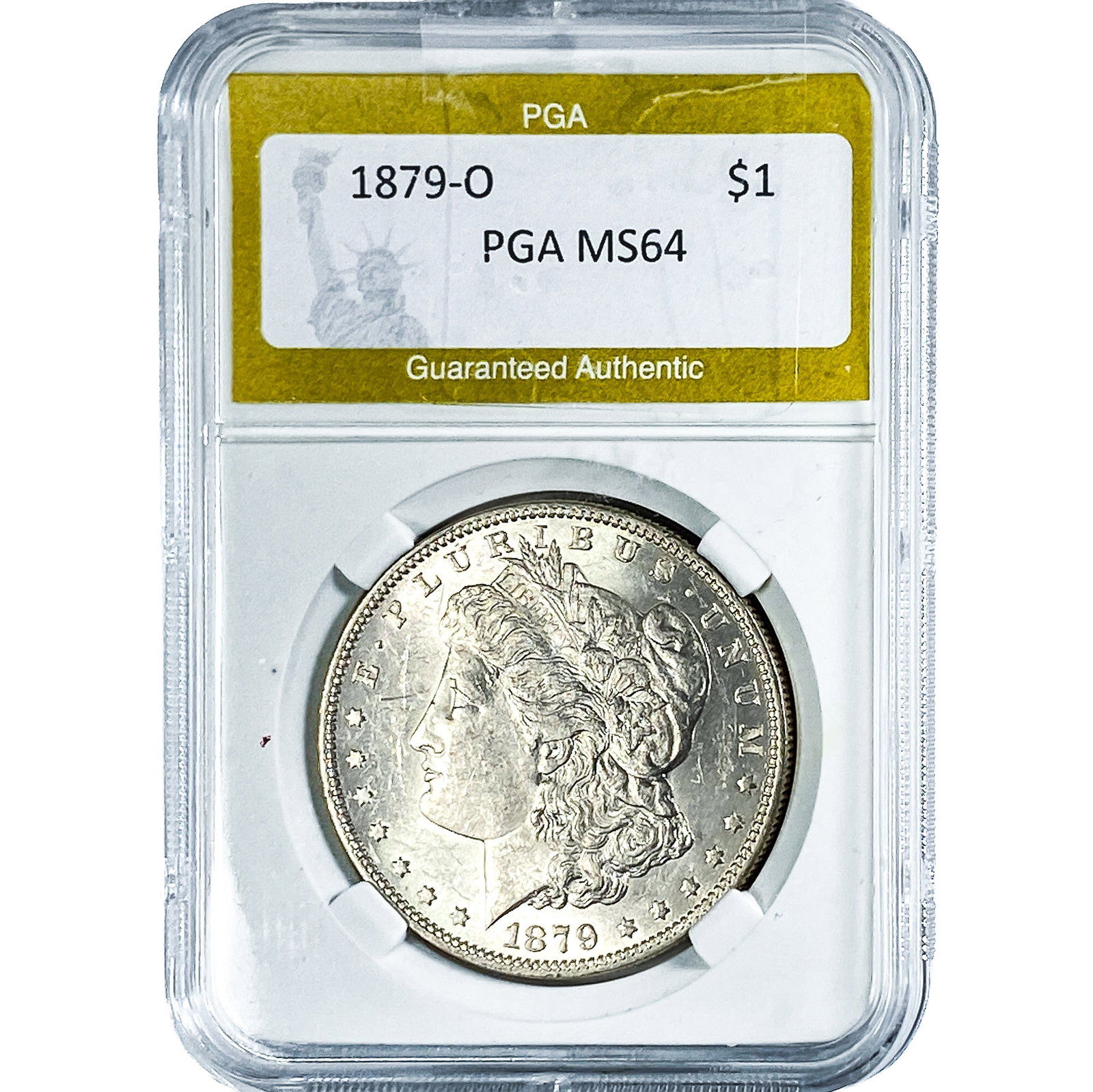 1879-O Morgan Silver Dollar PGA MS64 (1 of 2)
