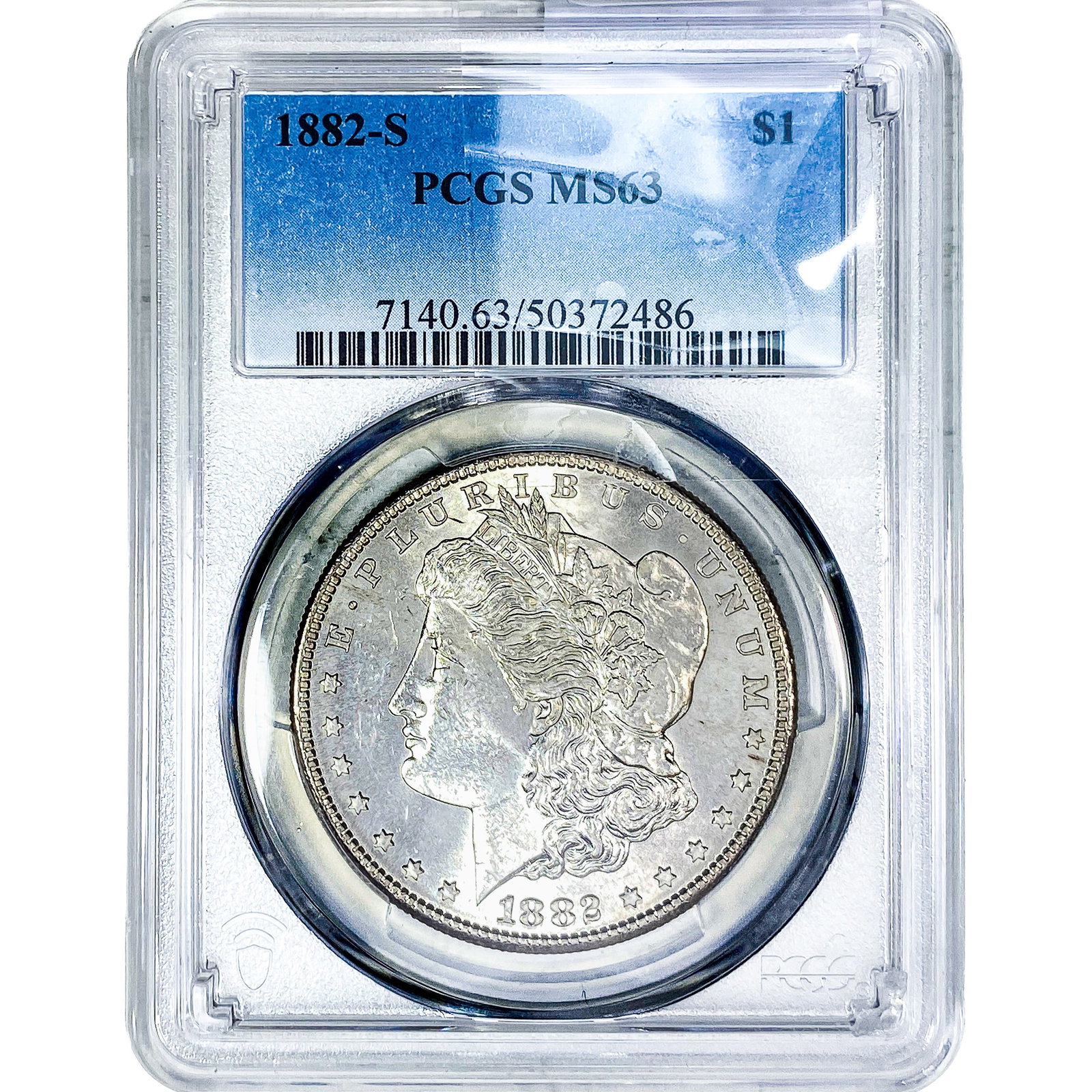 1882-S Morgan Silver Dollar PCGS MS63 (1 of 2)