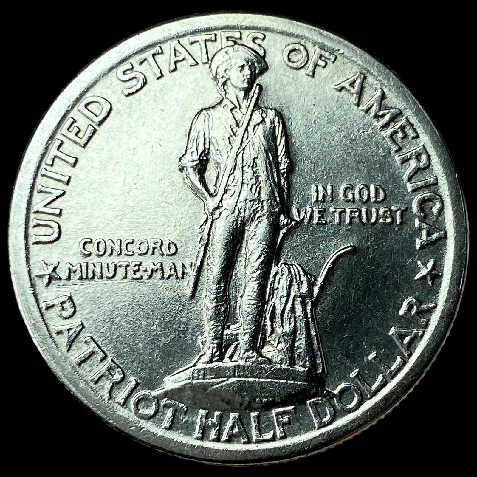 1925 Silver Lexington-Concord Half Dollar UNCIRCULATED (1 of 2)