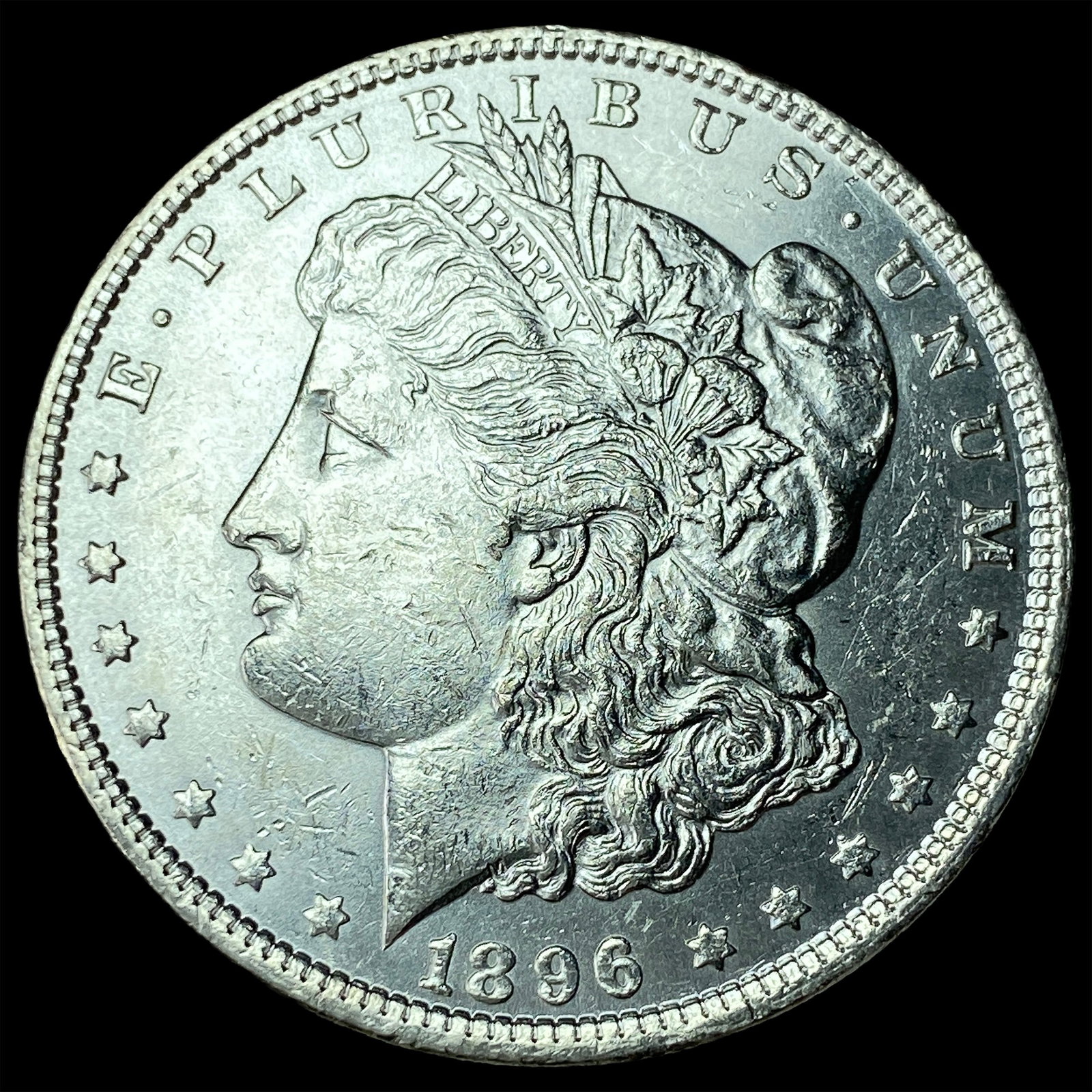 1896 Silver Morgan Dollar UNCIRCULATED: 1896 Silver Morgan Dollar UNCIRCULATED