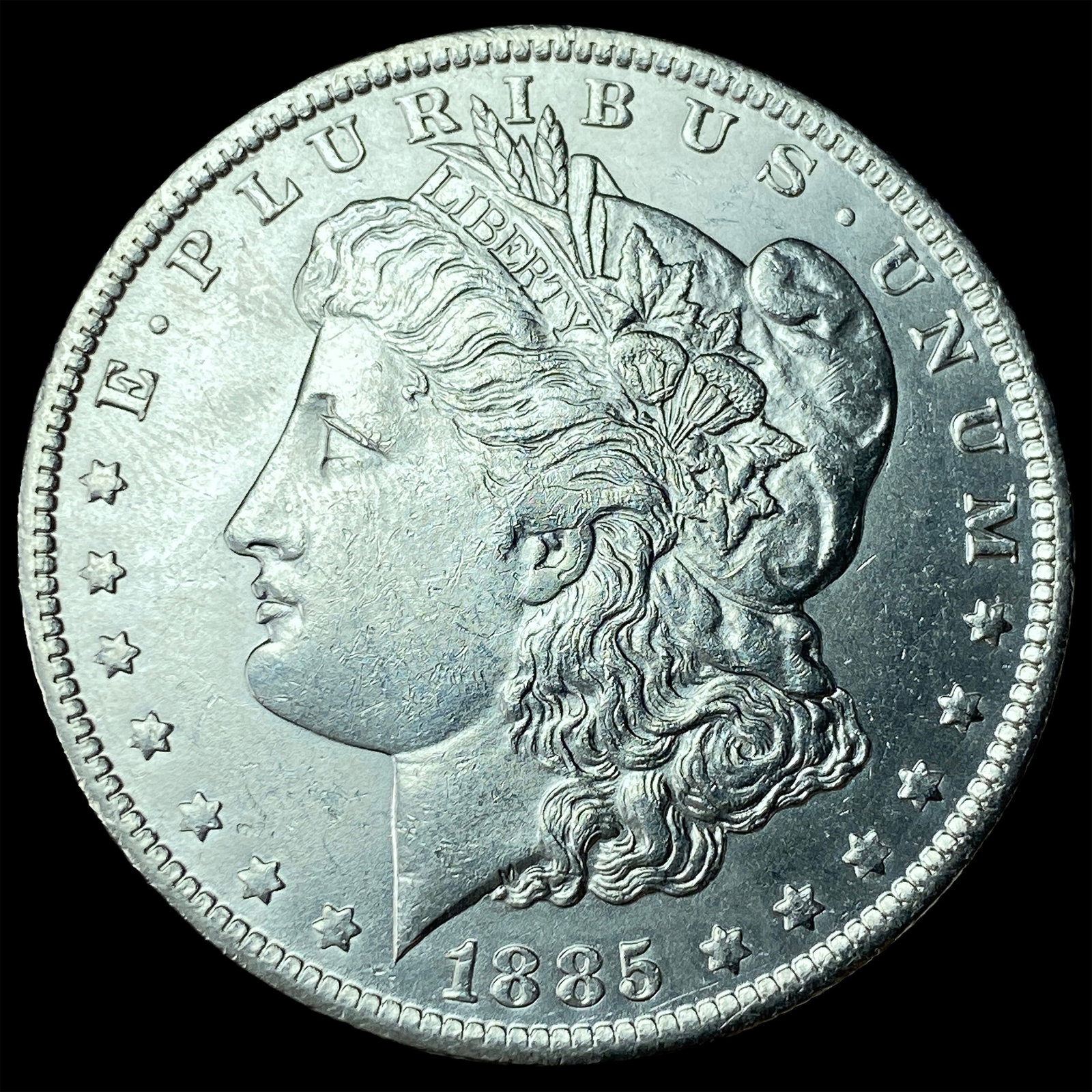 1885-O Silver Morgan Dollar CHOICE BU: 1885-O Silver Morgan Dollar CHOICE BU