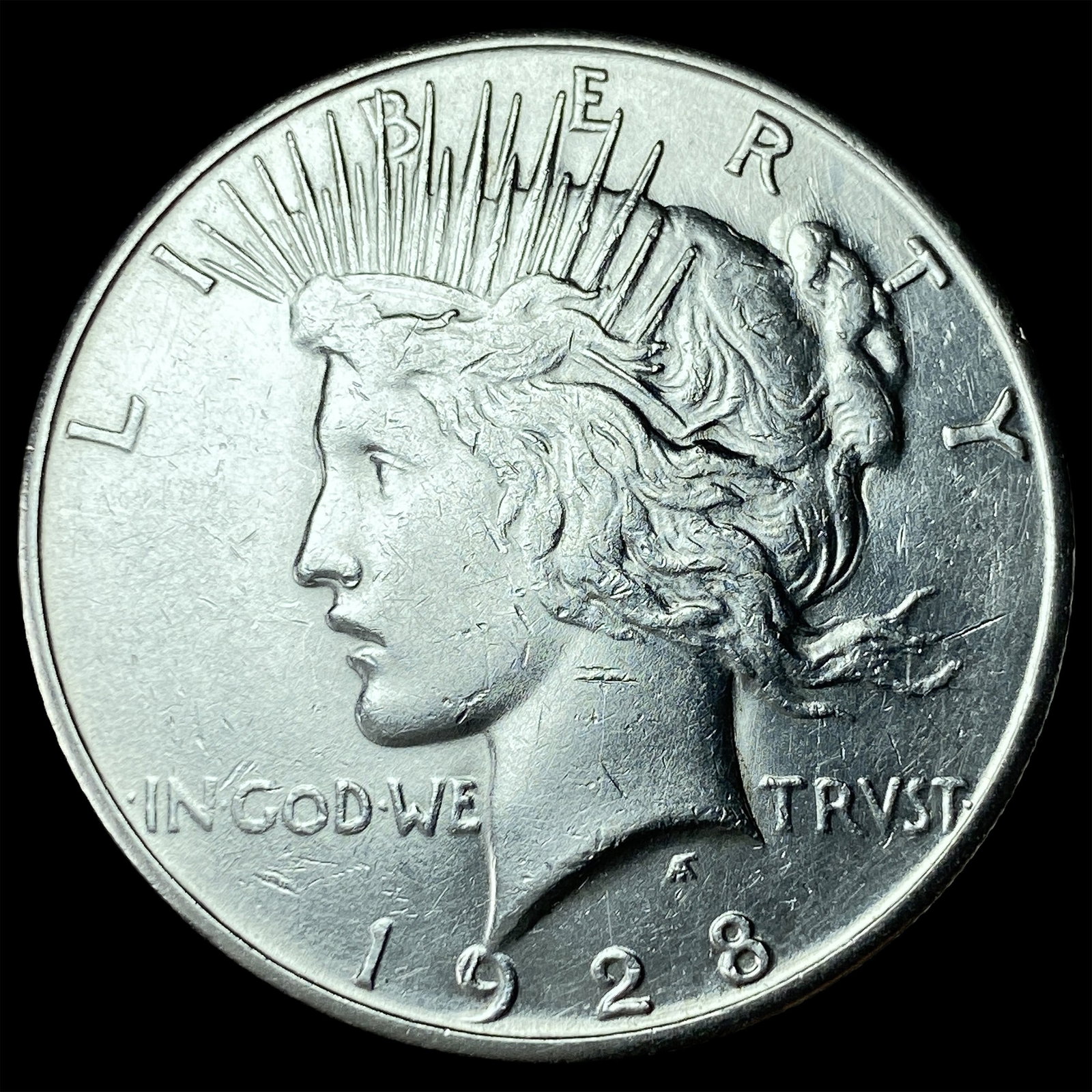 1928-S Silver Peace Dollar UNCIRCULATED: 1928-S Silver Peace Dollar UNCIRCULATED