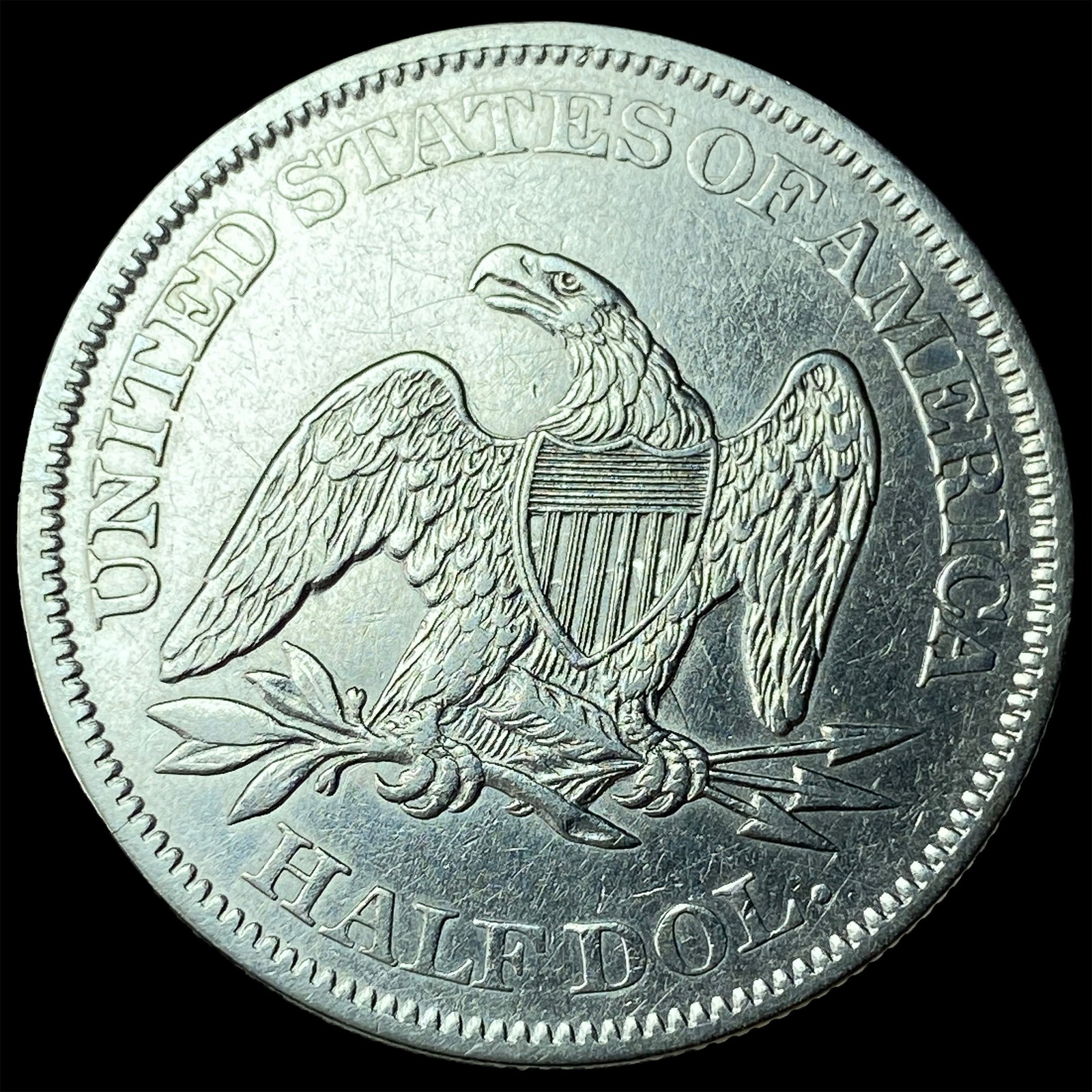 1861 Silver Half Dollar UNCIRCULATED - 2