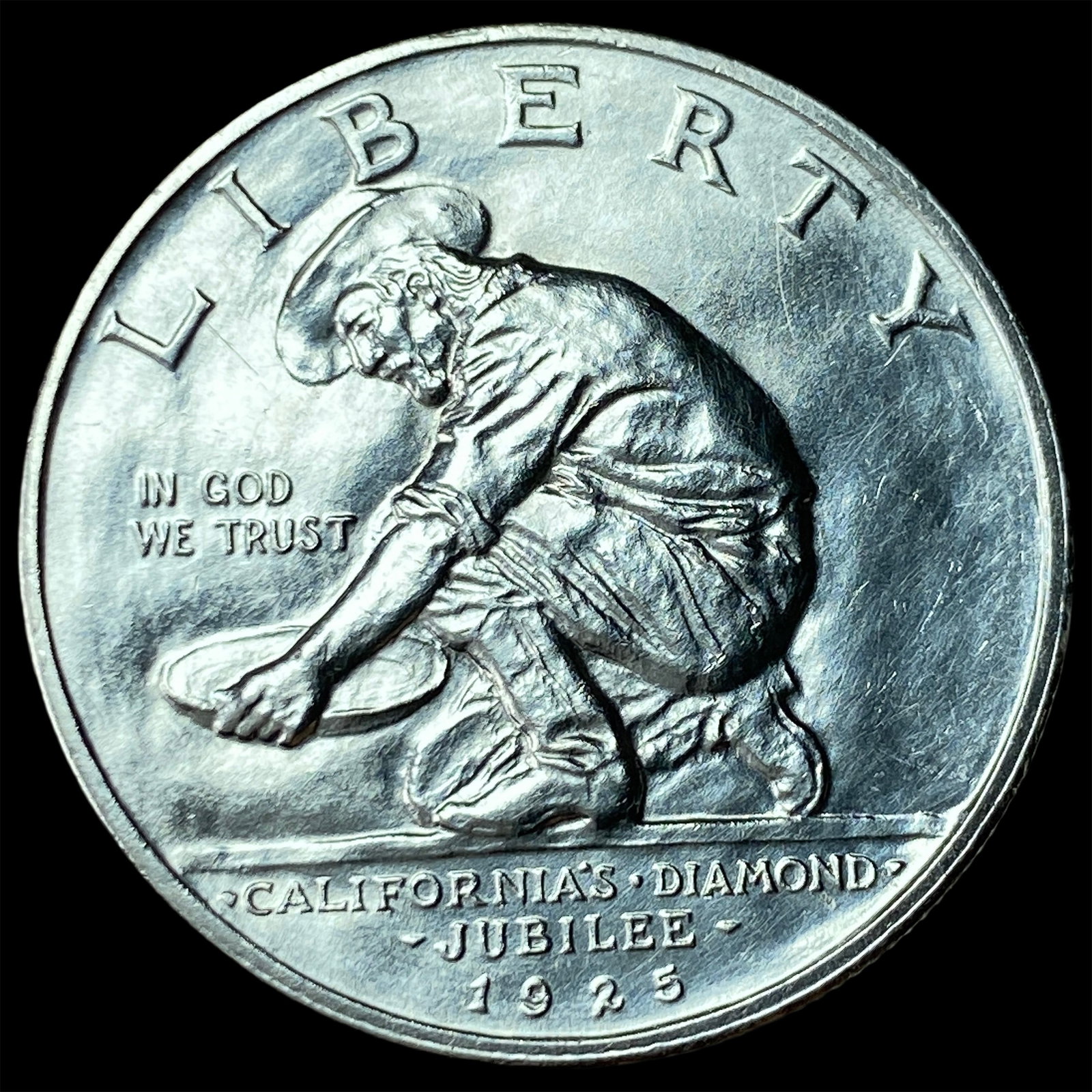 1925-S Silver California Diamond Jubilee Half Dollar UNCIRCULATED (1 of 2)