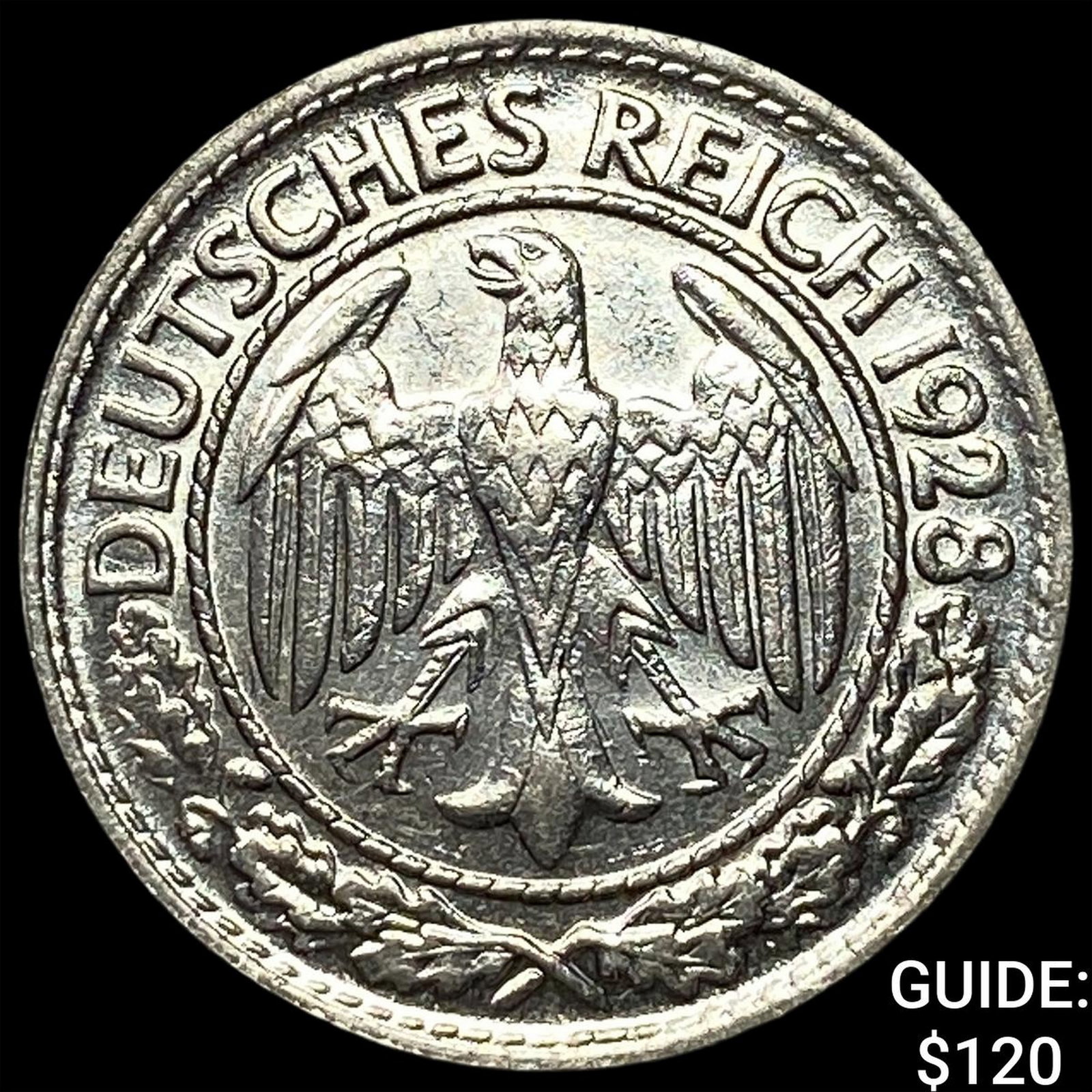 1928-D Germany Nickel 50 Pfennig (1 of 2)