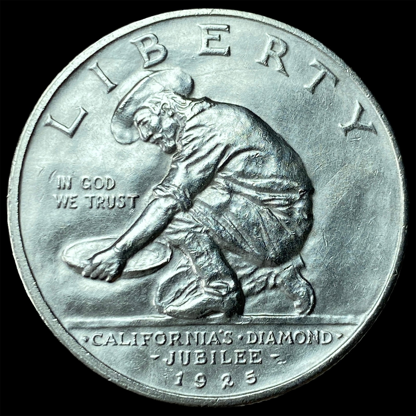 1925-S Silver California Diamond Jubilee Half Dollar UNCIRCULATED (1 of 2)
