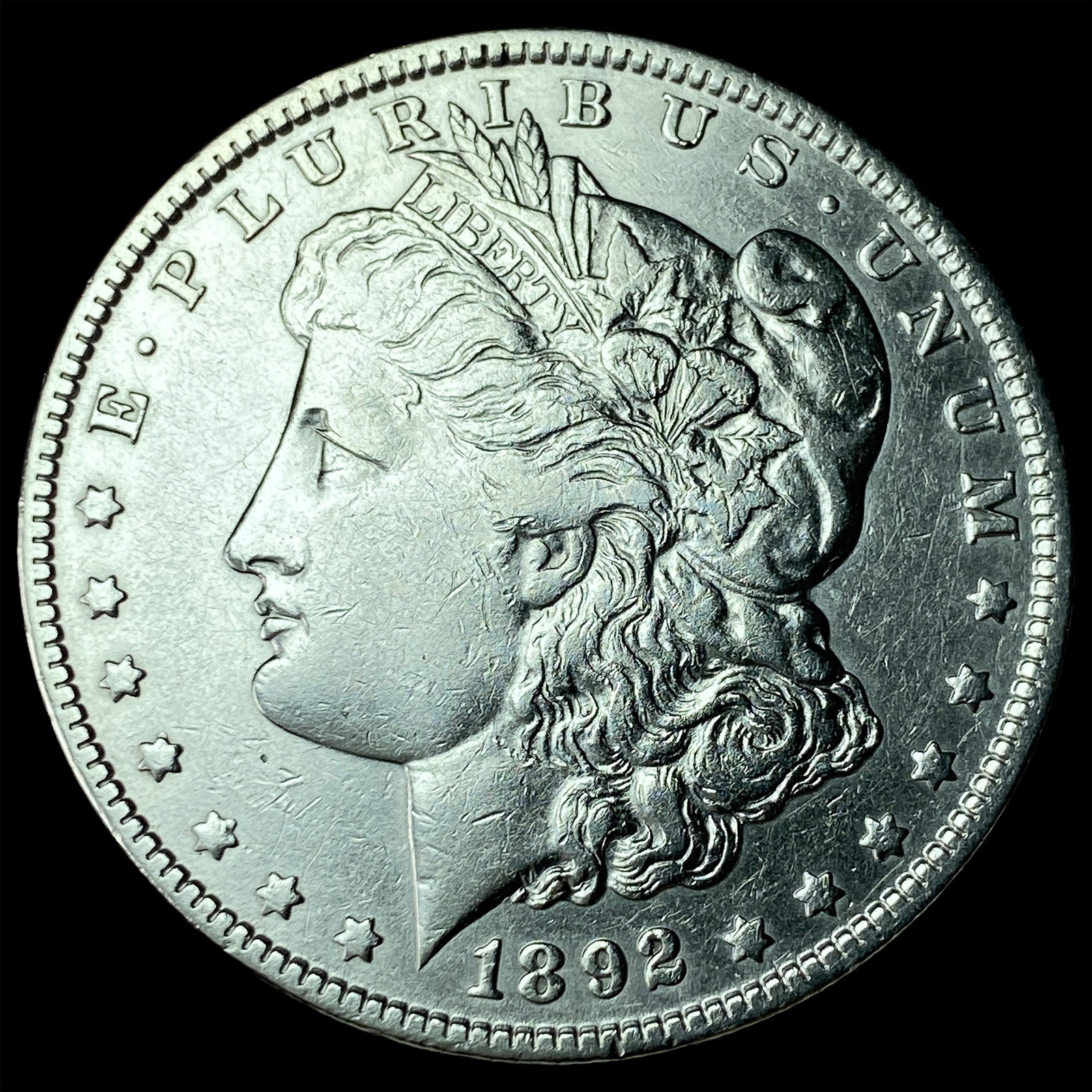 1892-O Silver Morgan Dollar CLOSELY UNCIRCULATED: 1892-O Silver Morgan Dollar CLOSELY UNCIRCULATED
