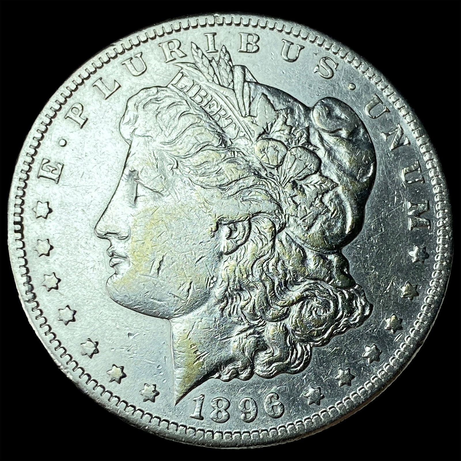 1896 Morgan Silver Dollar CLOSELY UNCIRCULATED (1 of 2)