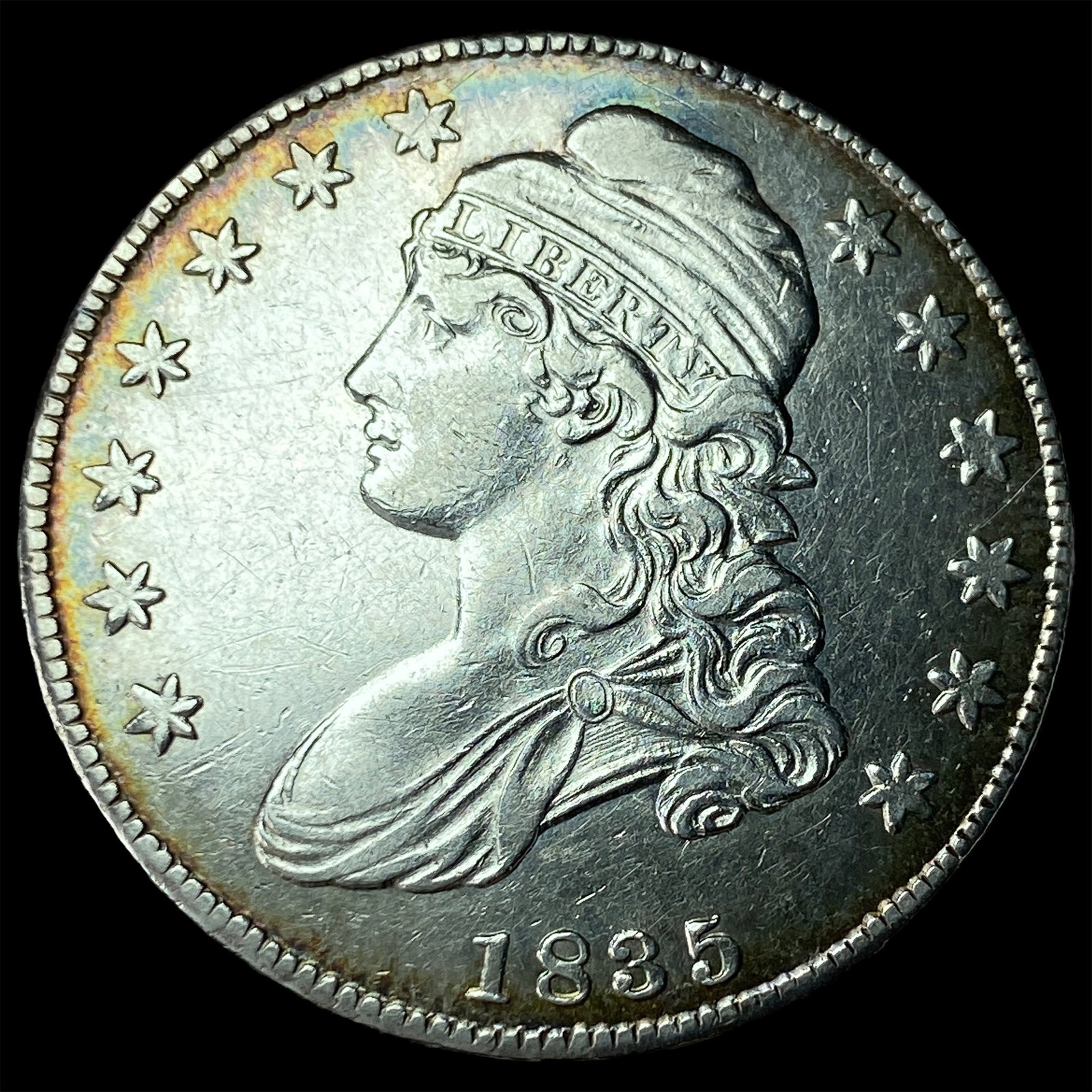 1835 Capped Bust Half Dollar UNCIRCULATED: 1835 Capped Bust Half Dollar UNCIRCULATED