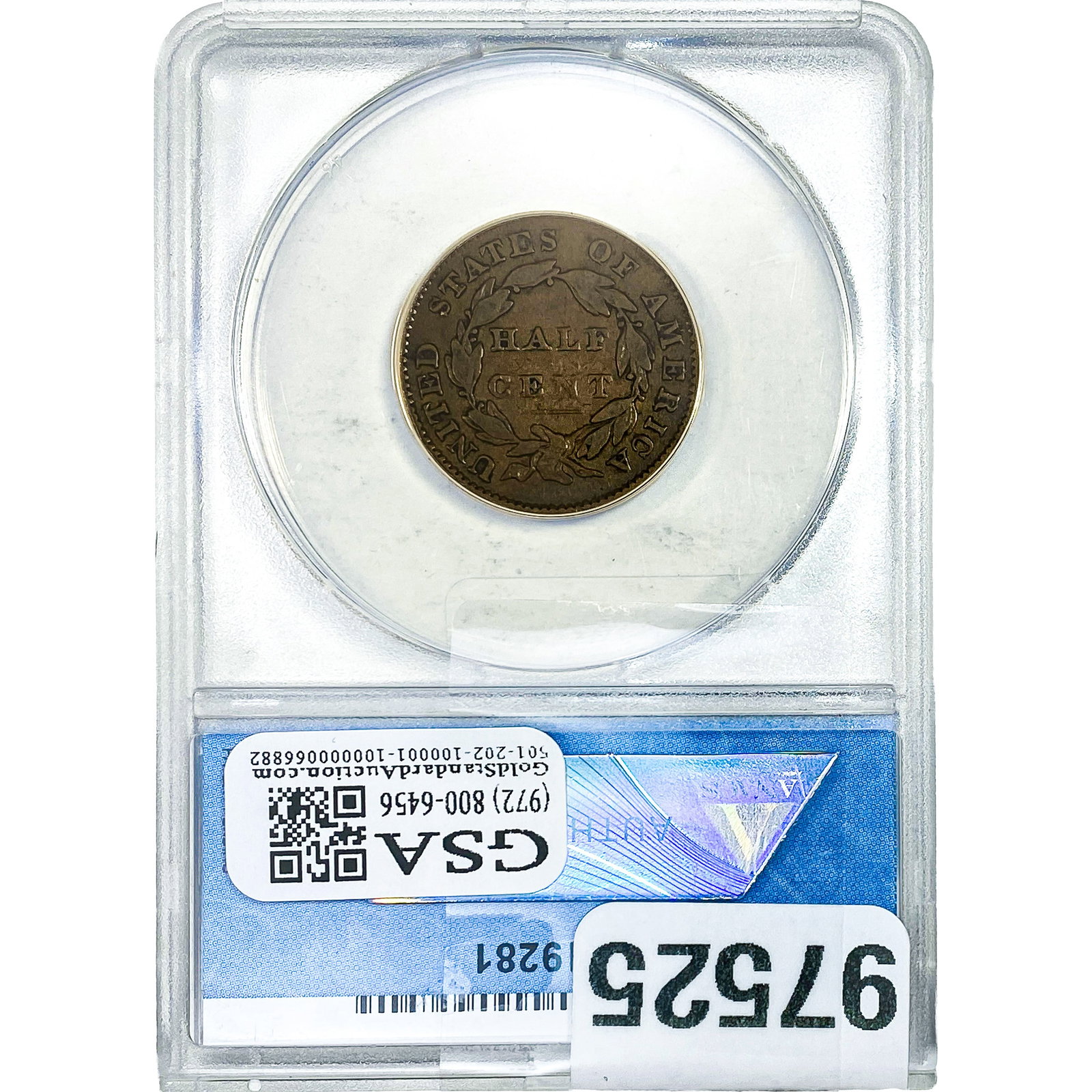 1832 Classic Head Half Cent ANACS VF20 - 2