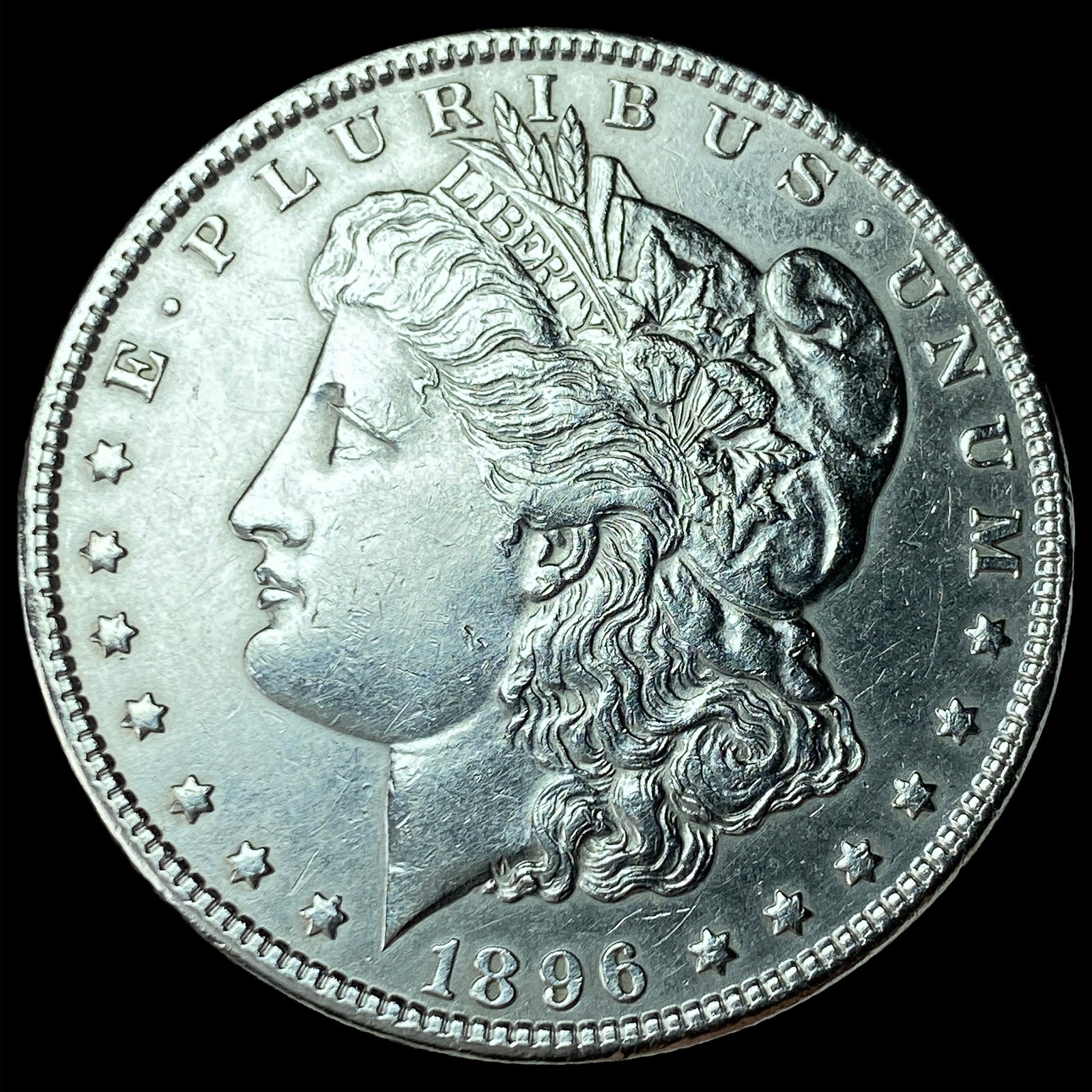 1896 Silver Morgan Dollar UNCIRCULATED: 1896 Silver Morgan Dollar UNCIRCULATED