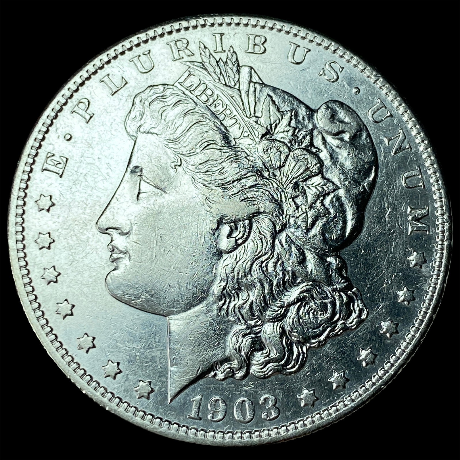 1903-S Silver Morgan Dollar CLOSELY UNCIRCULATED: 1903-S Silver Morgan Dollar CLOSELY UNCIRCULATED