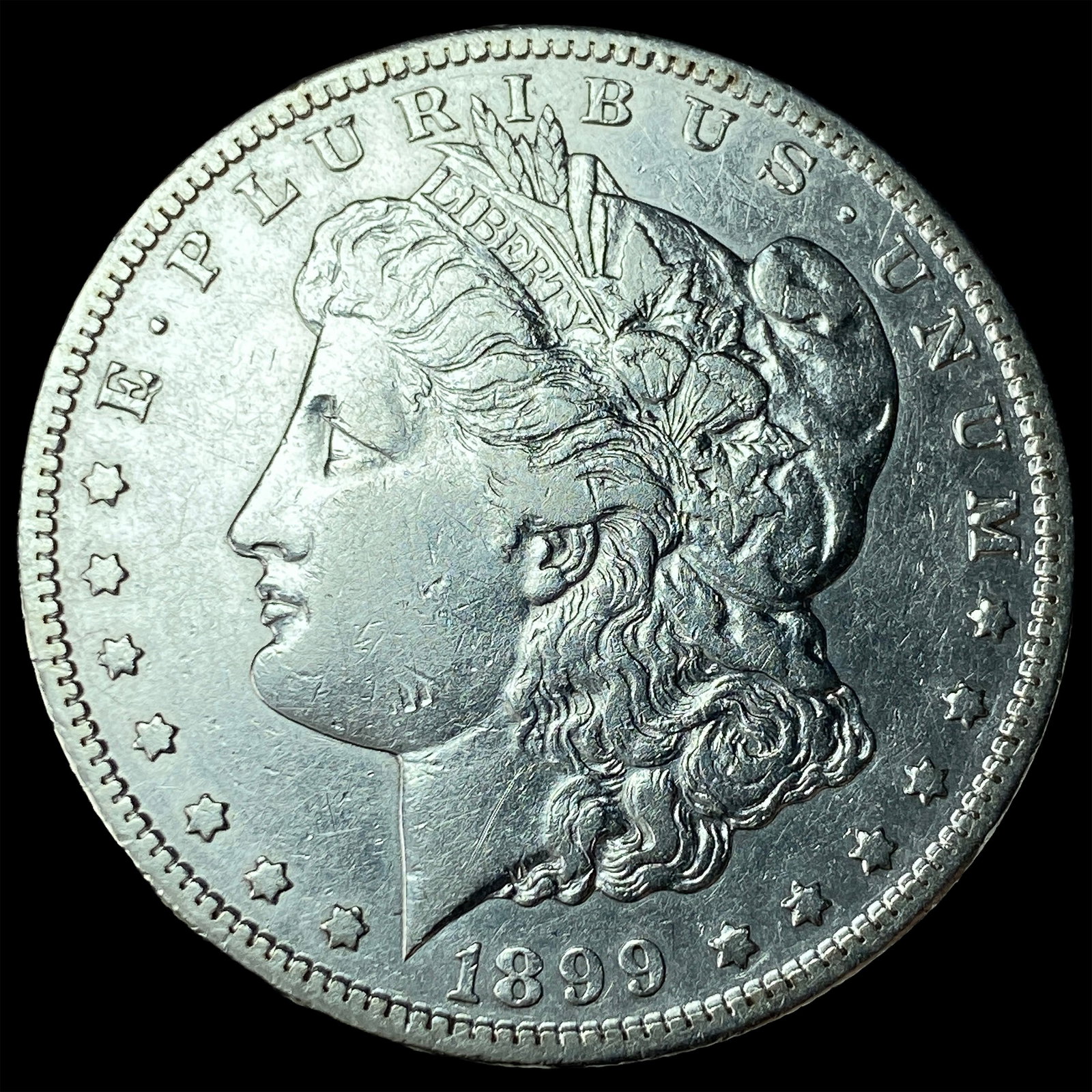 1899 Morgan Silver Dollar CLOSELY UNCIRCULATED: 1899 Morgan Silver Dollar CLOSELY UNCIRCULATED