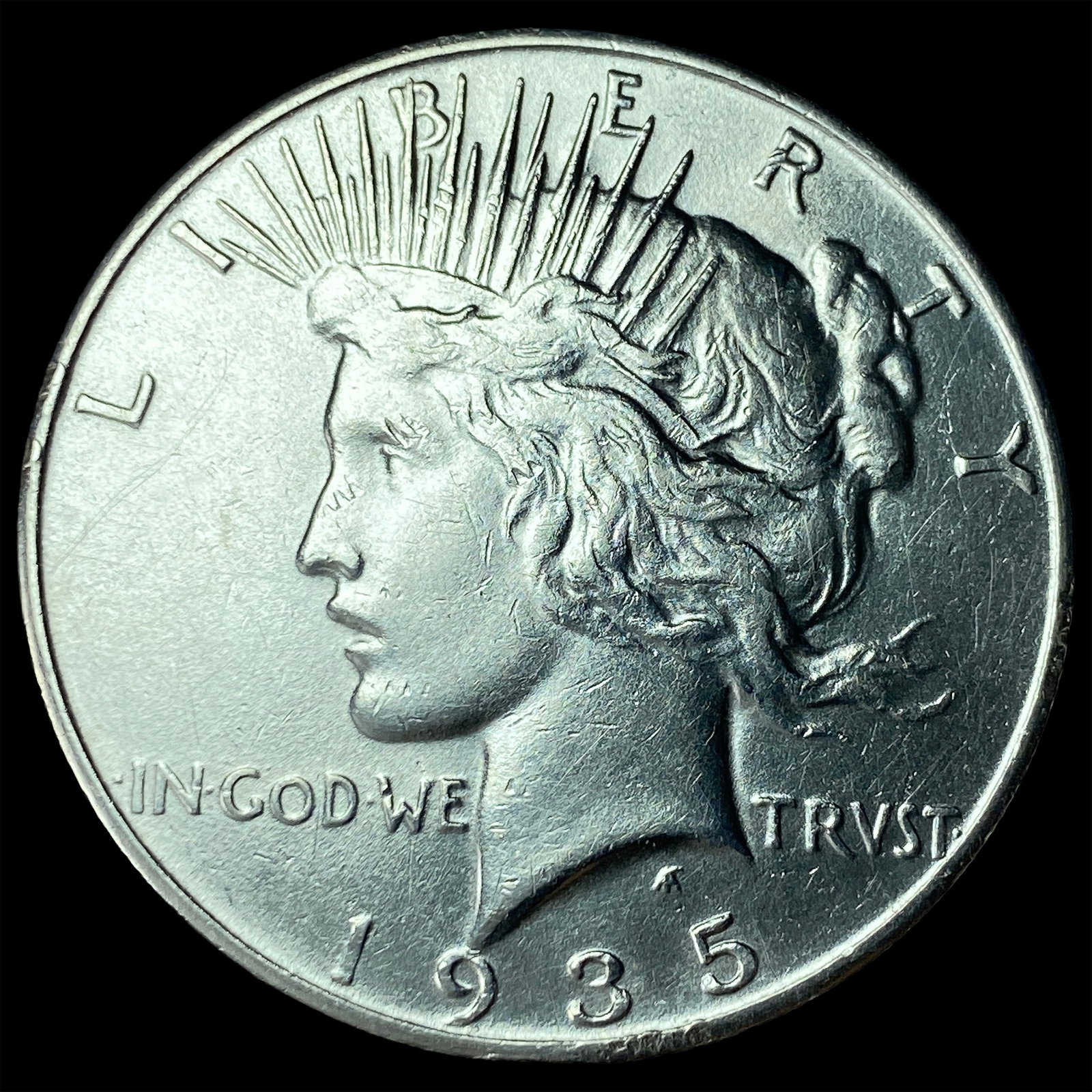 1935 Silver Peace Dollar CHOICE AU: 1935 Silver Peace Dollar CHOICE AU