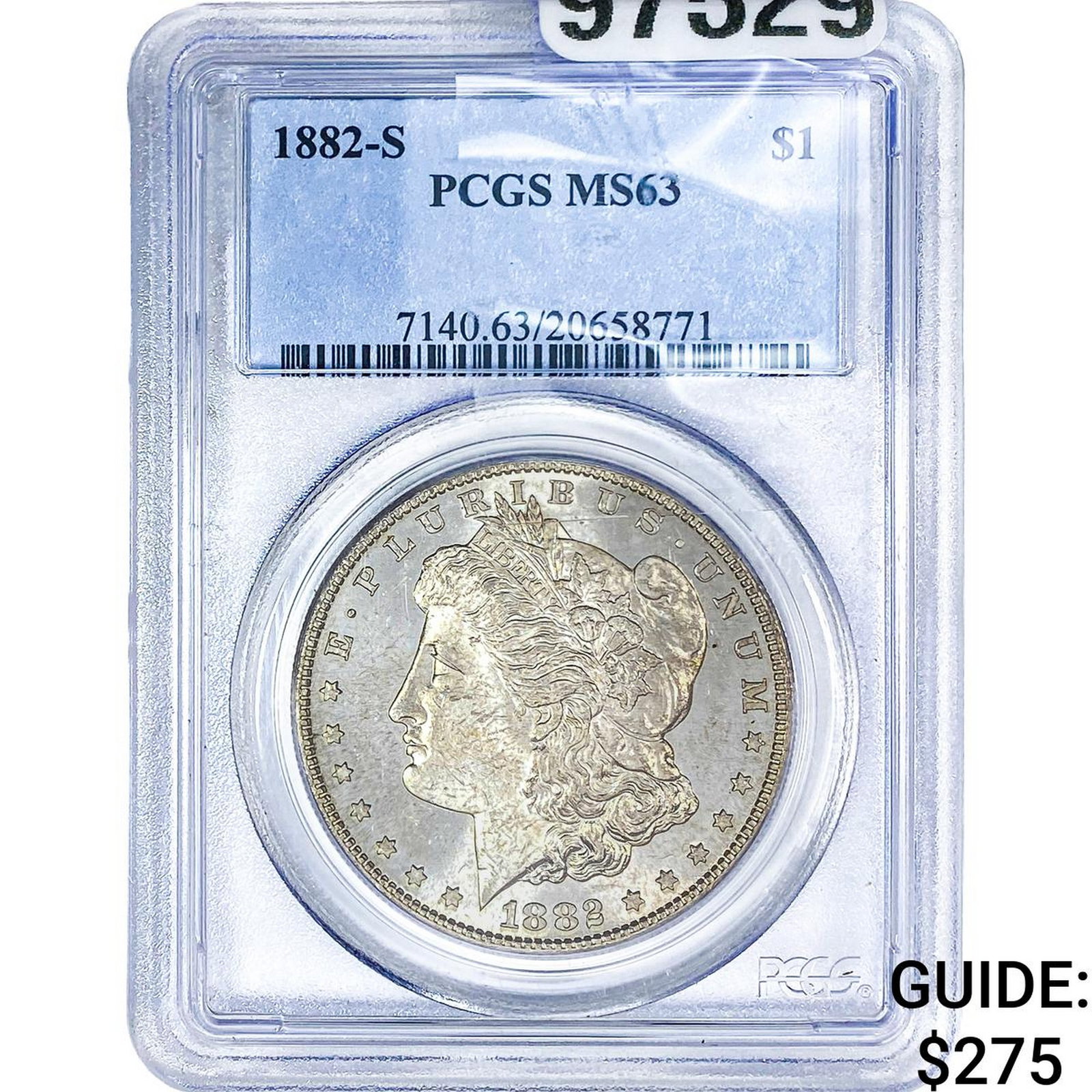 1882-S Morgan Silver Dollar PCGS MS63 (1 of 2)