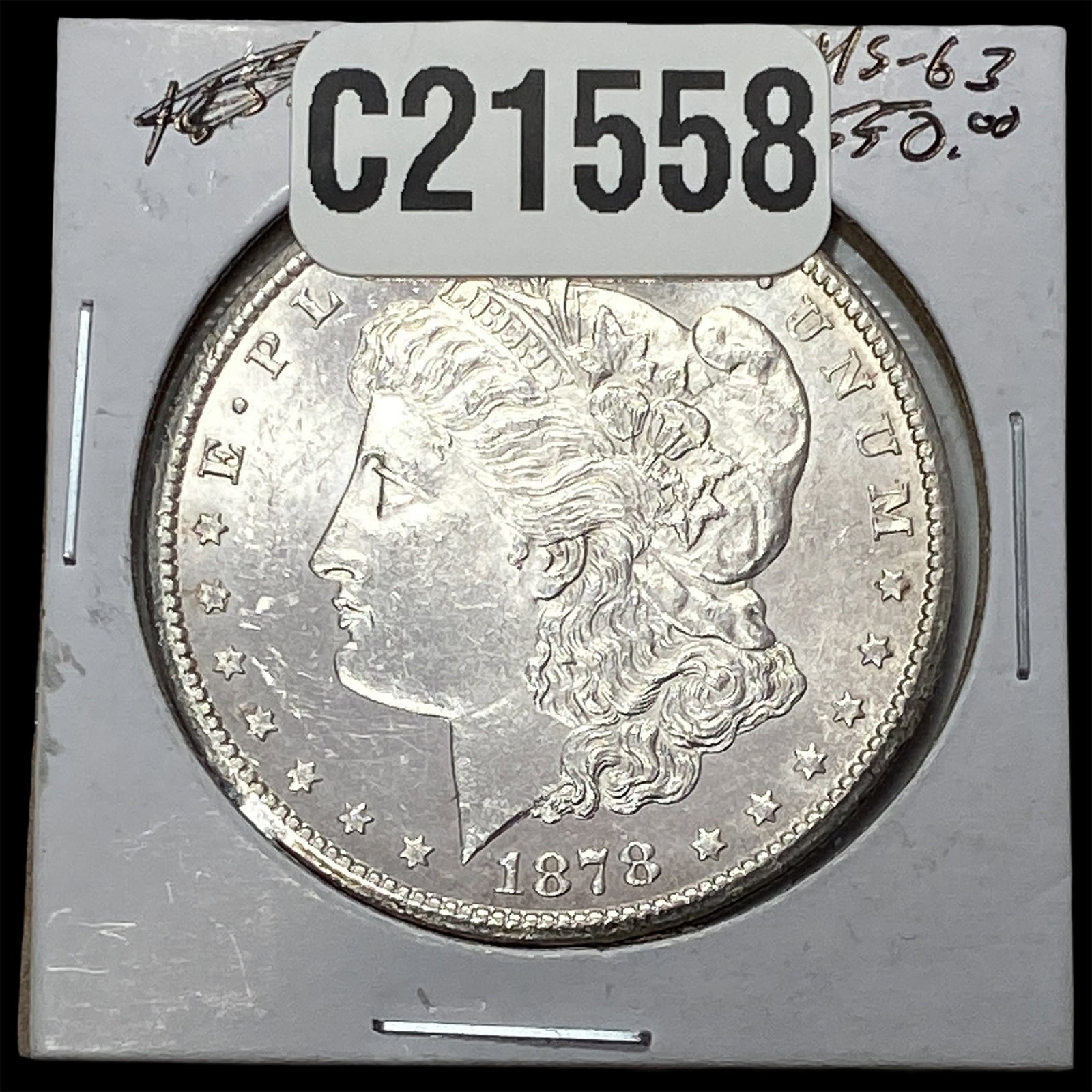 1878-CC Morgan Silver Dollar (1 of 2)