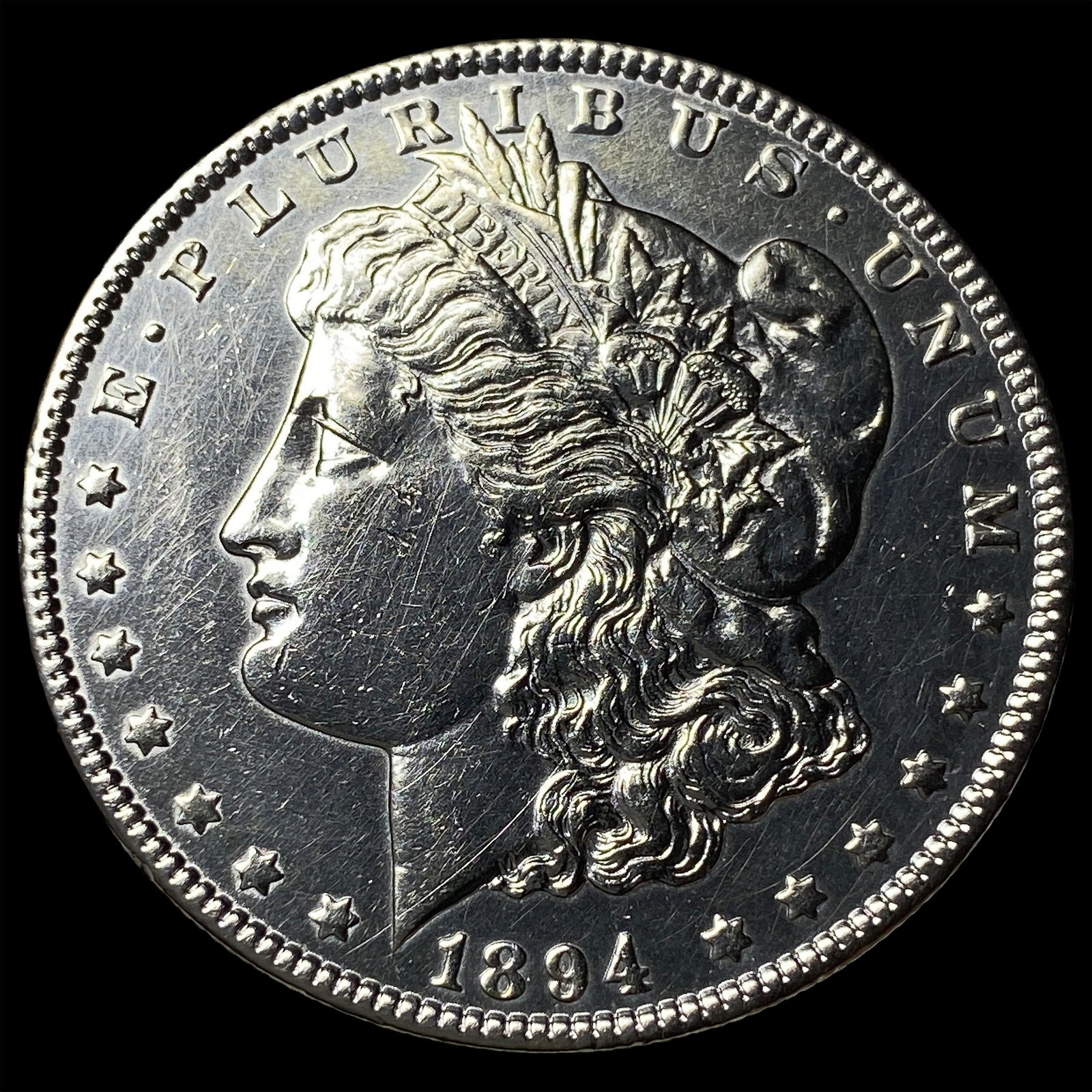 1894-O Silver Morgan Dollar CLOSELY UNCIRCULATED: 1894-O Silver Morgan Dollar CLOSELY UNCIRCULATED
