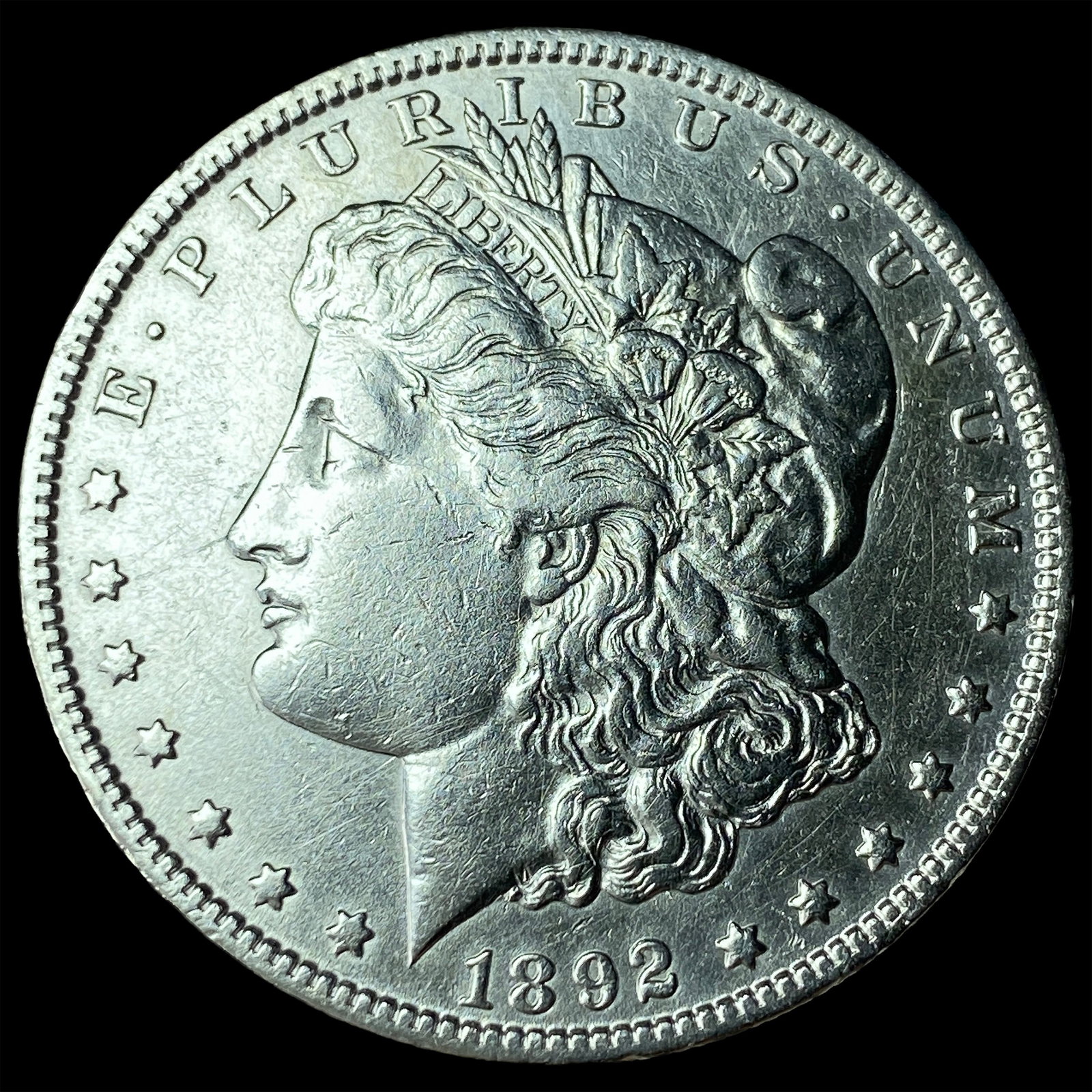 1892-O Morgan Silver Dollar CLOSELY UNCIRCULATED: 1892-O Morgan Silver Dollar CLOSELY UNCIRCULATED