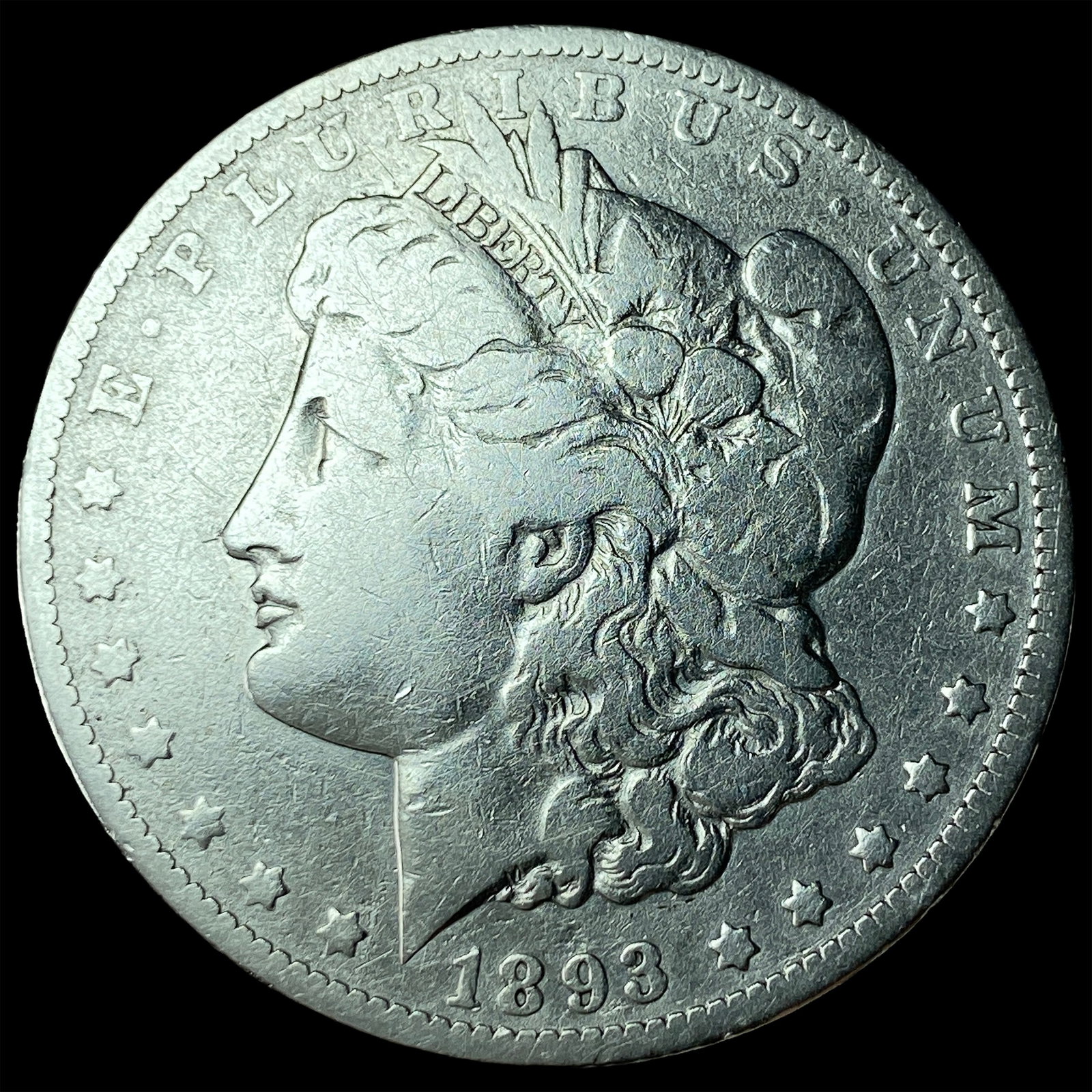 1893-O Morgan Silver Dollar NICELY CIRCULATED: 1893-O Morgan Silver Dollar NICELY CIRCULATED