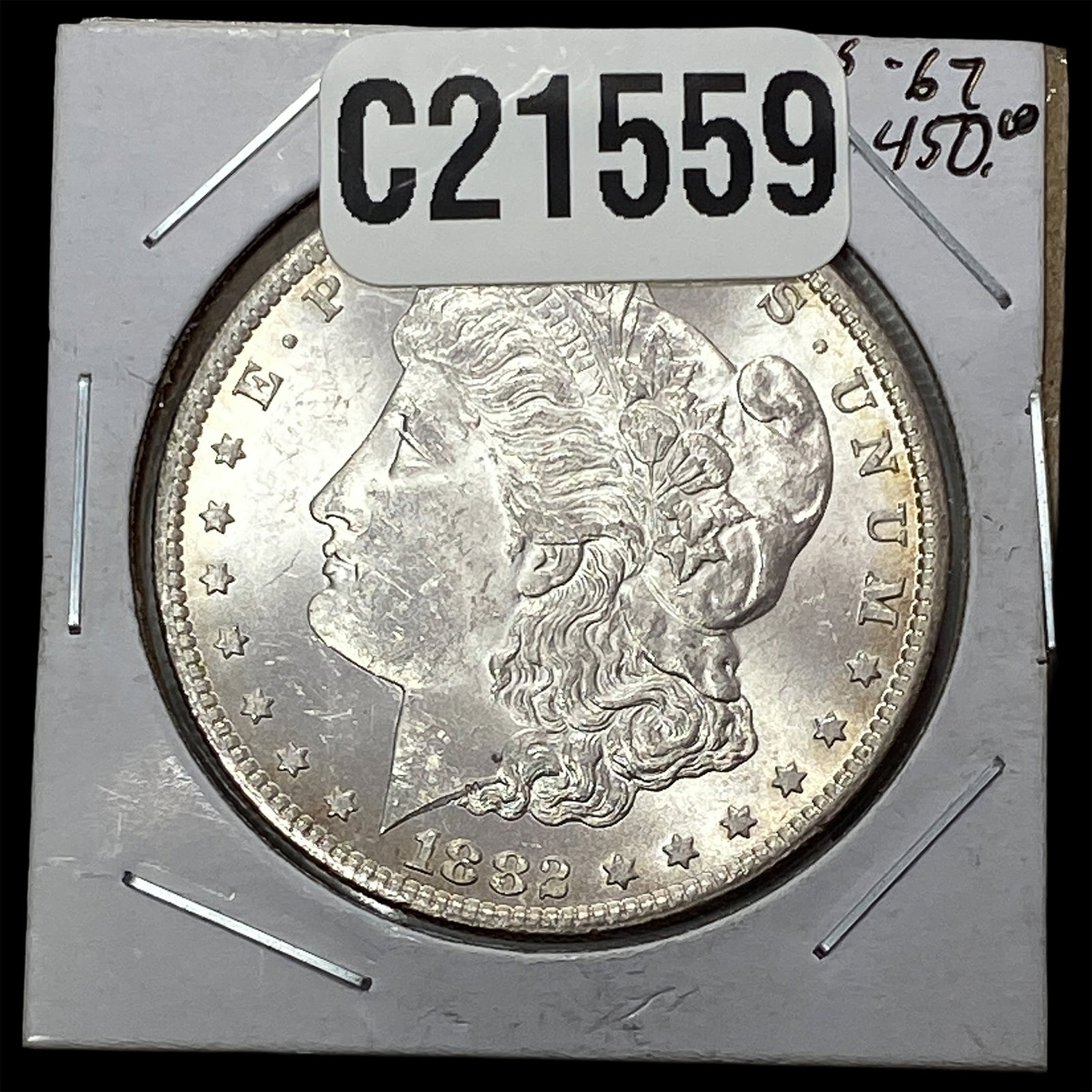 1882-CC Morgan Silver Dollar (1 of 2)