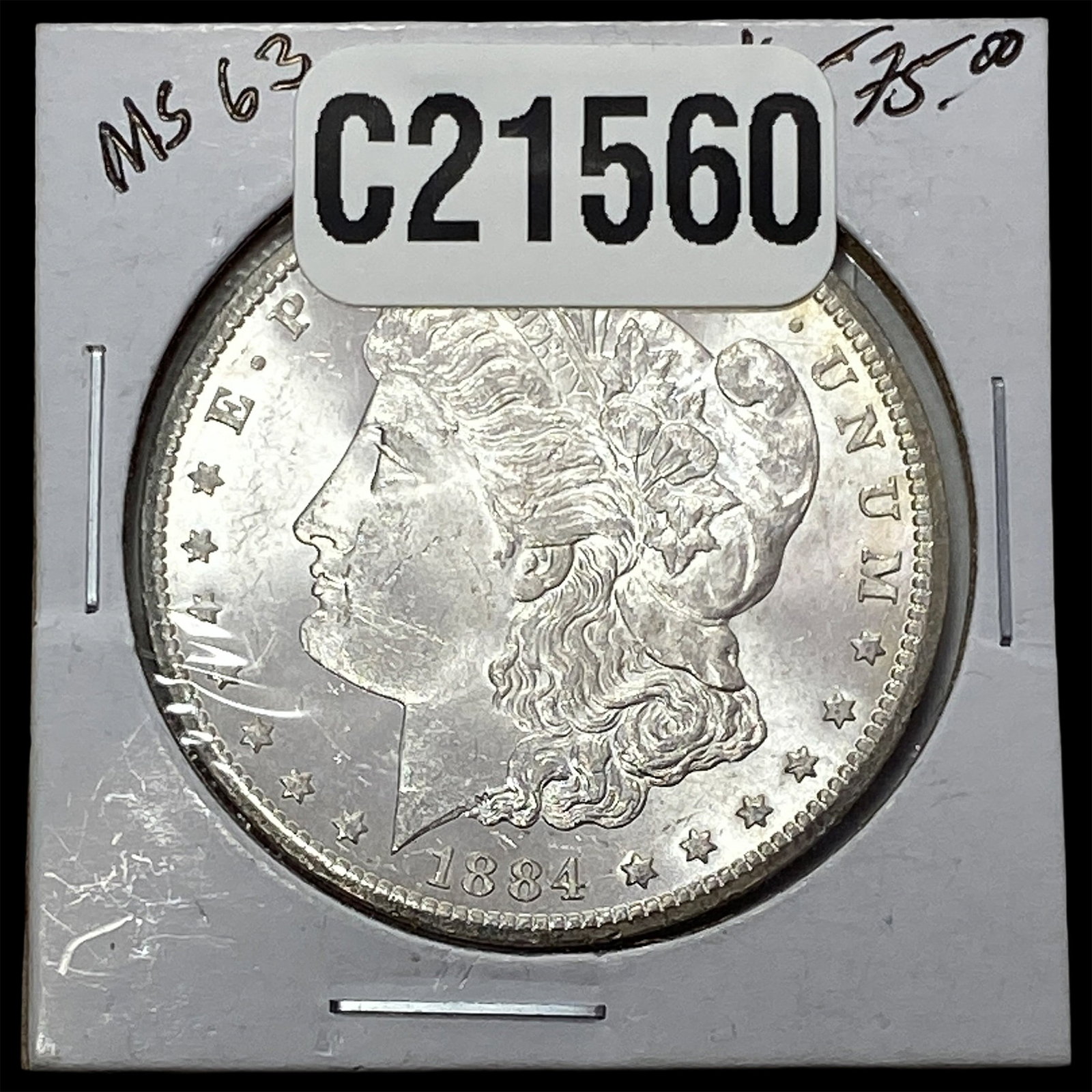 1884-CC Morgan Silver Dollar: 1884-CC Morgan Silver Dollar