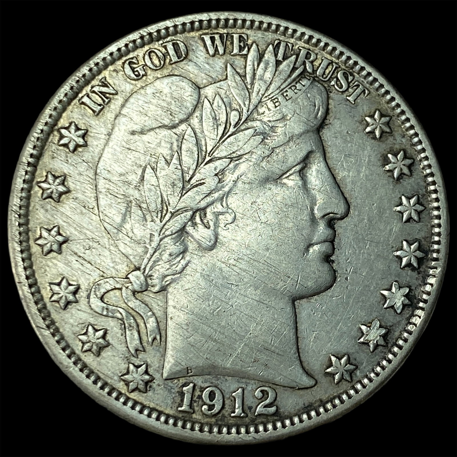 1912-D Silver Barber Half Dollar HIGH GRADE (1 of 2)