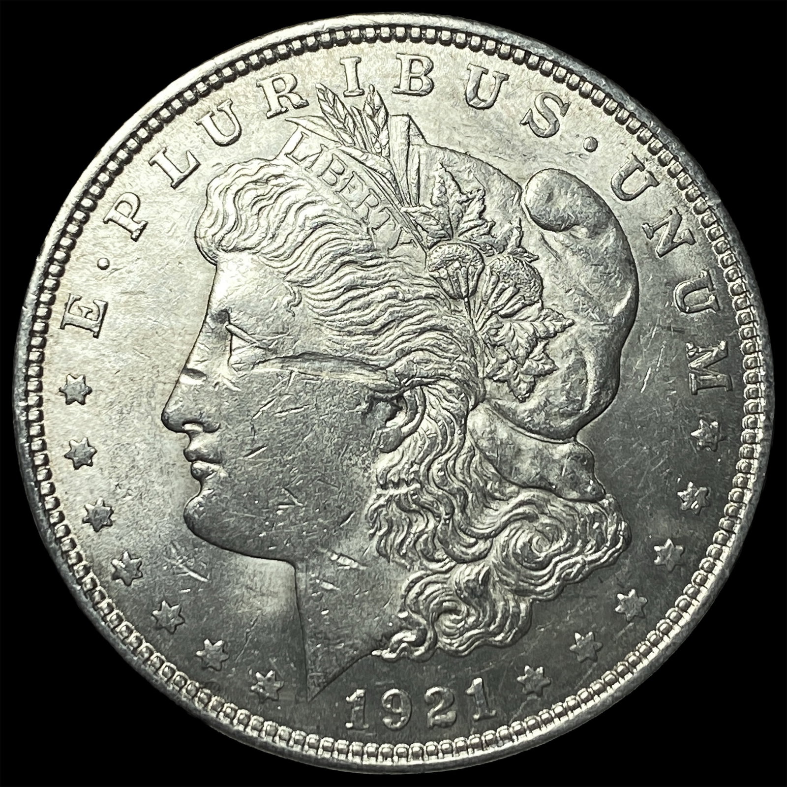1921 Silver Morgan Dollar UNCIRCULATED: 1921 Silver Morgan Dollar UNCIRCULATED