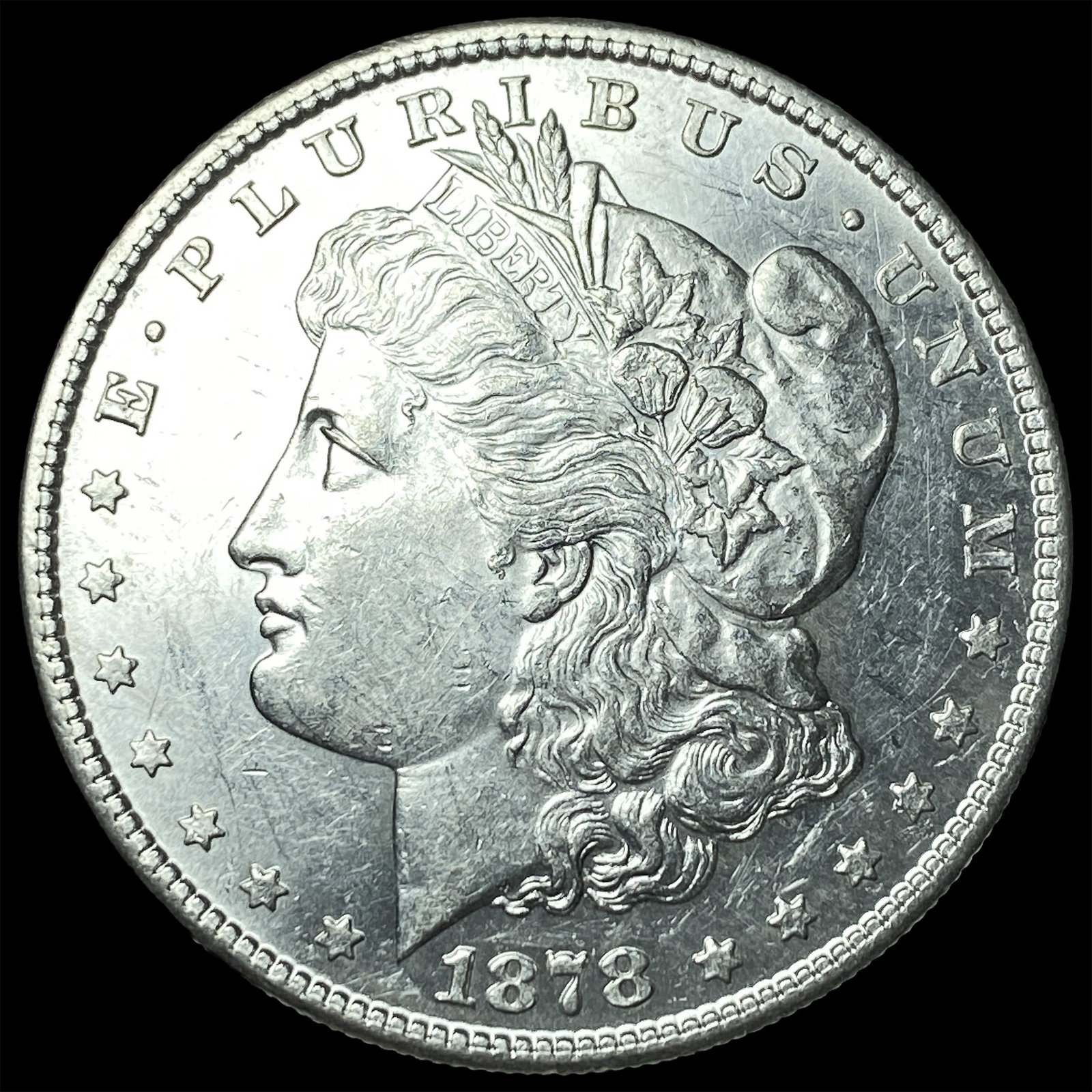 1878-S Silver Morgan Dollar UNCIRCULATED: 1878-S Silver Morgan Dollar UNCIRCULATED