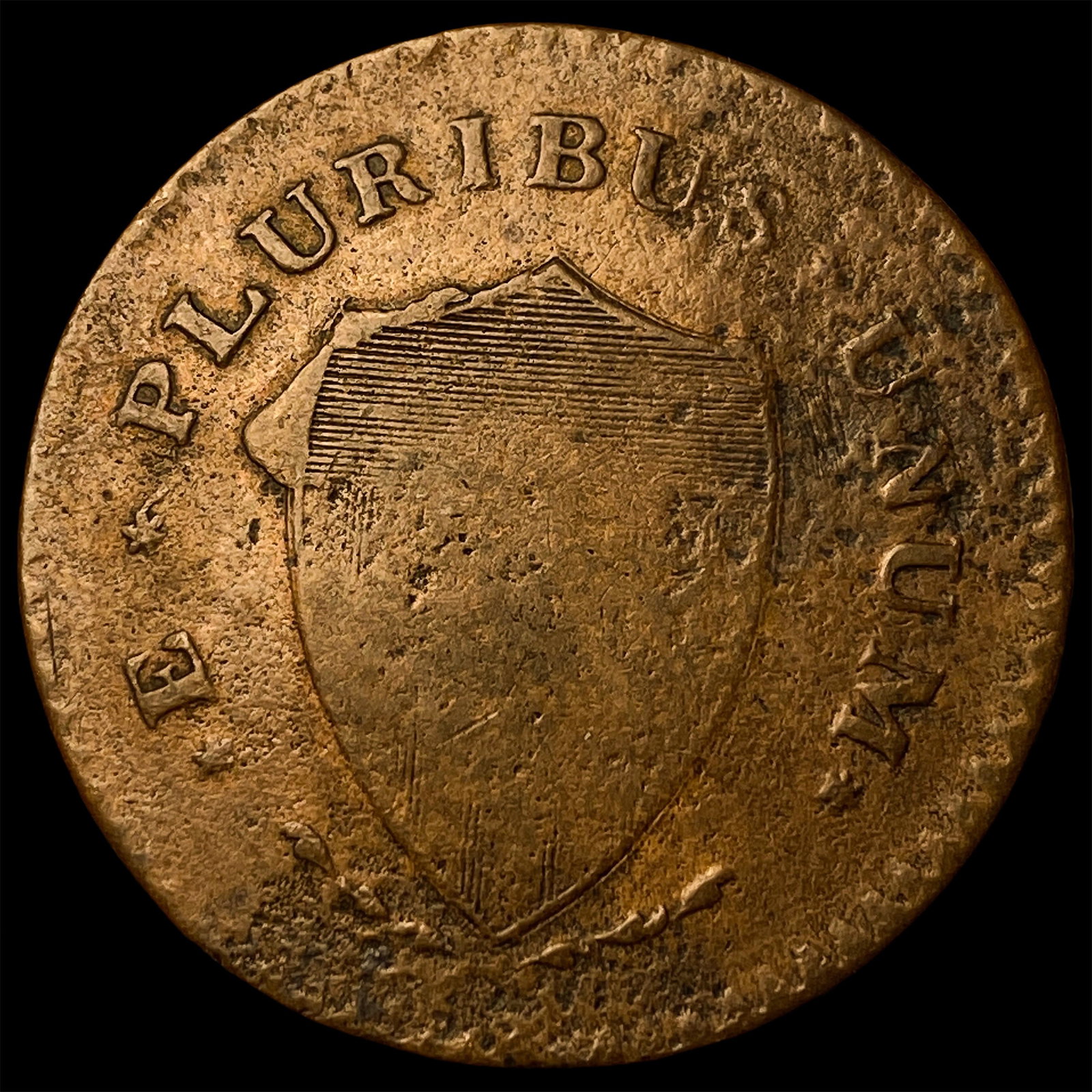 1787 New Jersey Copper Coin ABOUT UNCIRCULATED (1 of 2)