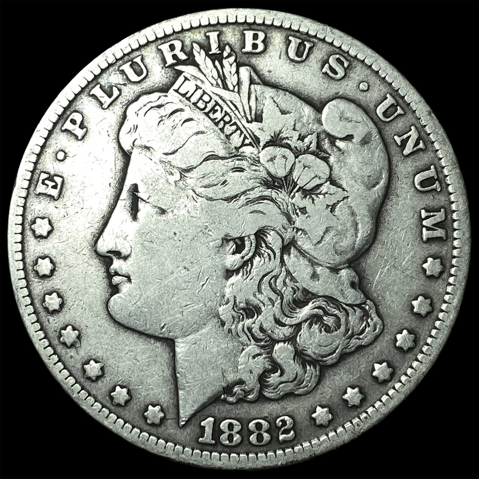 1882-CC Silver Morgan Dollar UNCIRCULATED: 1882-CC Silver Morgan Dollar UNCIRCULATED