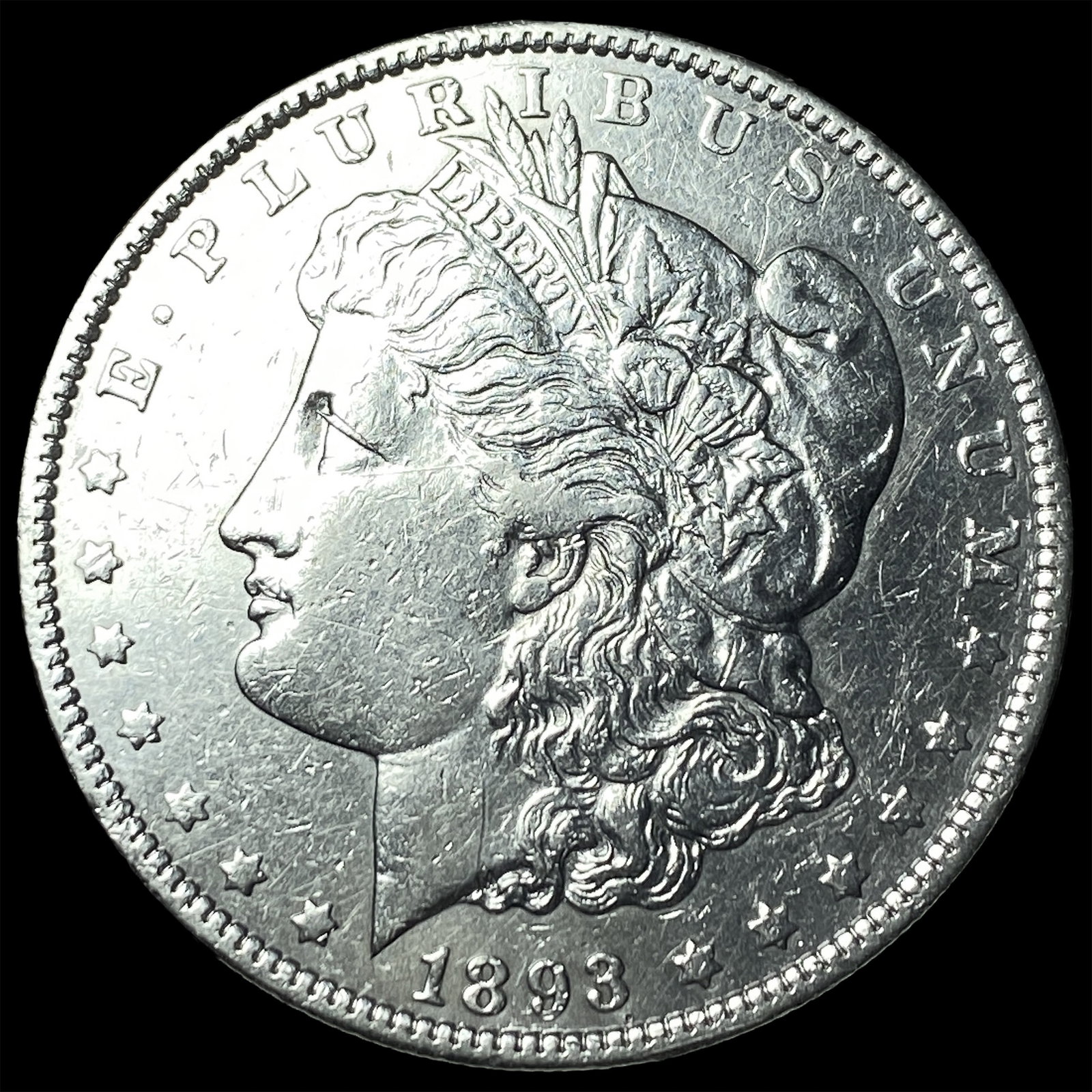 1893-O Silver Morgan Dollar LIGHTLY CIRCULATED: 1893-O Silver Morgan Dollar LIGHTLY CIRCULATED