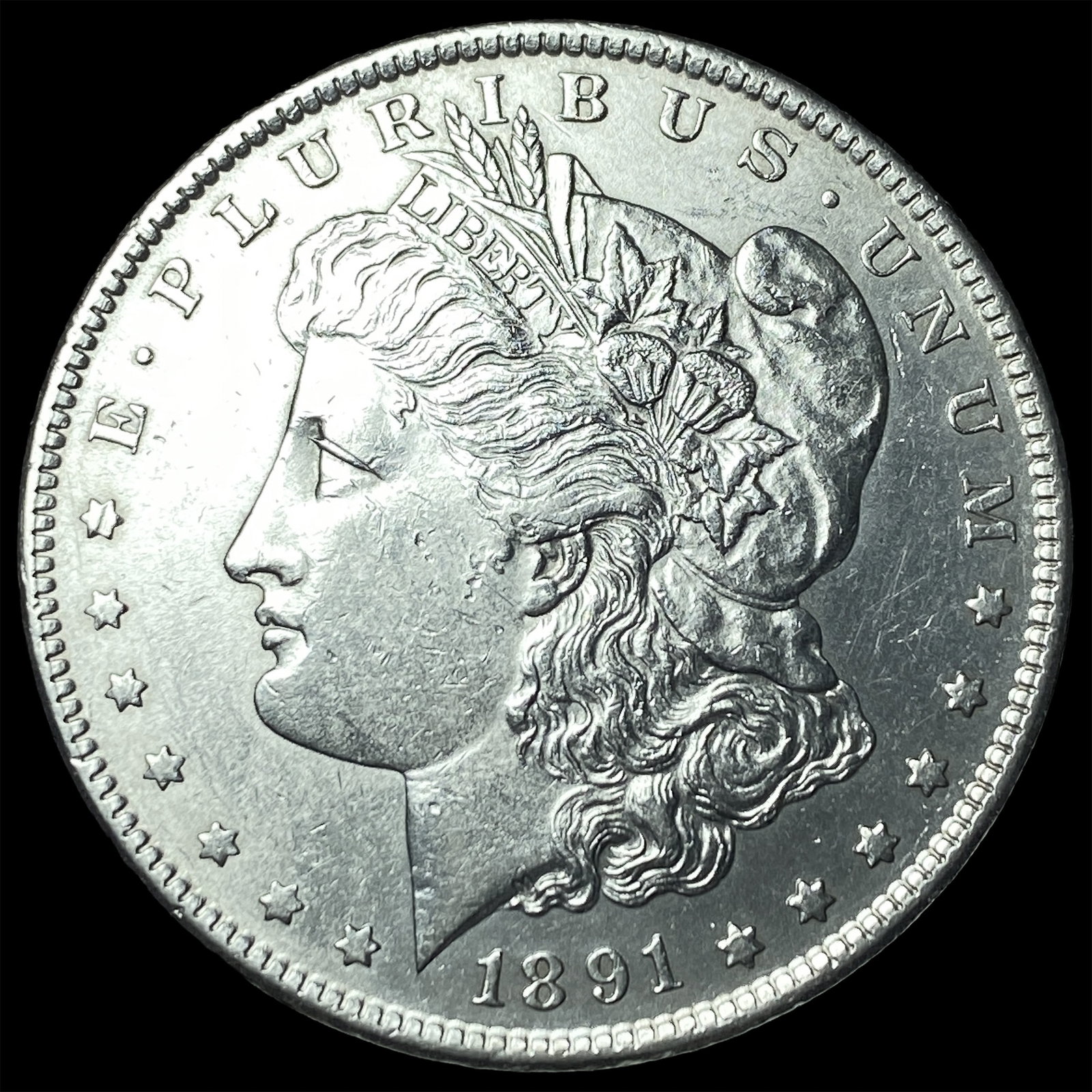 1891-S Silver Morgan Dollar UNCIRCULATED: 1891-S Silver Morgan Dollar UNCIRCULATED