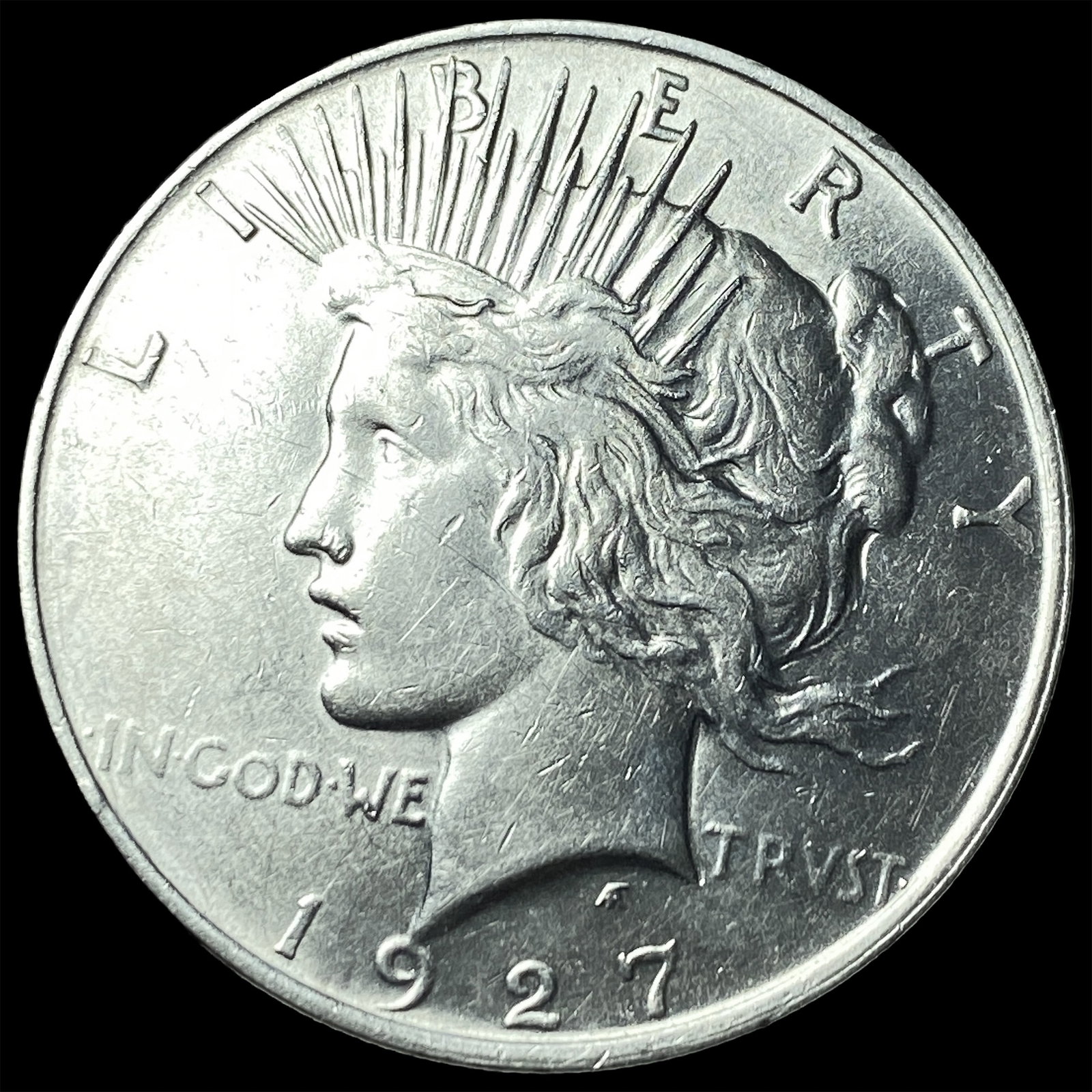 1927 Peace Silver Dollar CHOICE BU: 1927 Peace Silver Dollar CHOICE BU