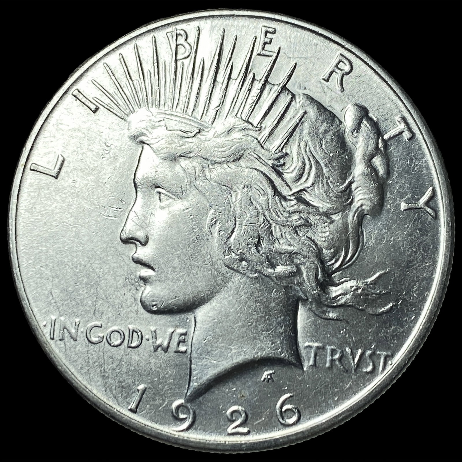 1926-S Silver Peace Dollar UNCIRCULATED: 1926-S Silver Peace Dollar UNCIRCULATED