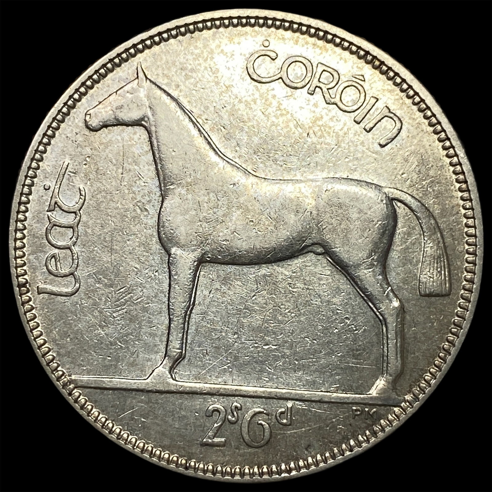 1933 Ireland Silver 1/2 Crown - 2