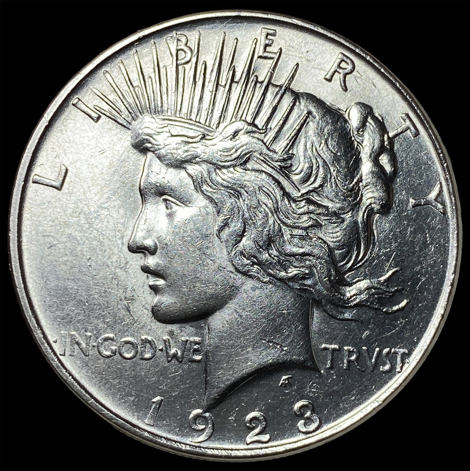 1923 Peace Silver Dollar CHOICE BU: 1923 Peace Silver Dollar CHOICE BU