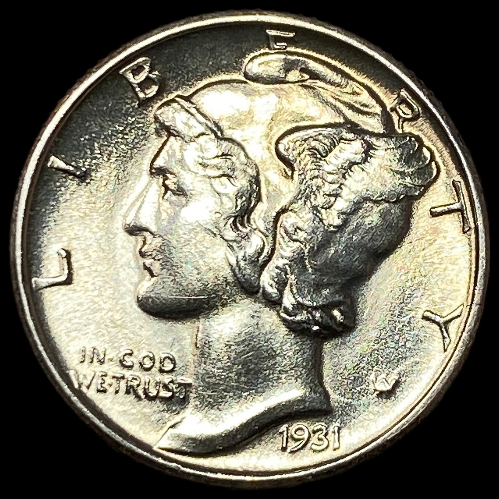 1931-D Silver Mercury Dime GEM BU: 1931-D Silver Mercury Dime GEM BU