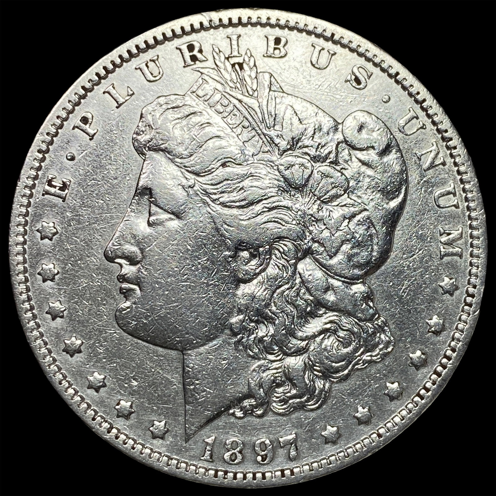 1897-O Silver Morgan Dollar CHOICE AU: 1897-O Silver Morgan Dollar CHOICE AU