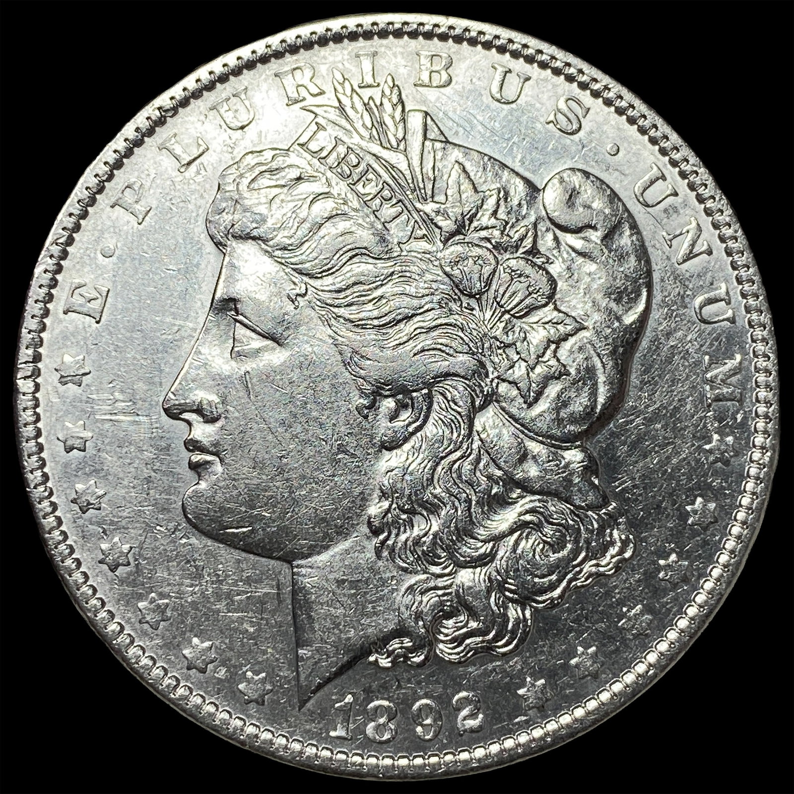 1892-S Silver Morgan Dollar UNCIRCULATED: 1892-S Silver Morgan Dollar UNCIRCULATED