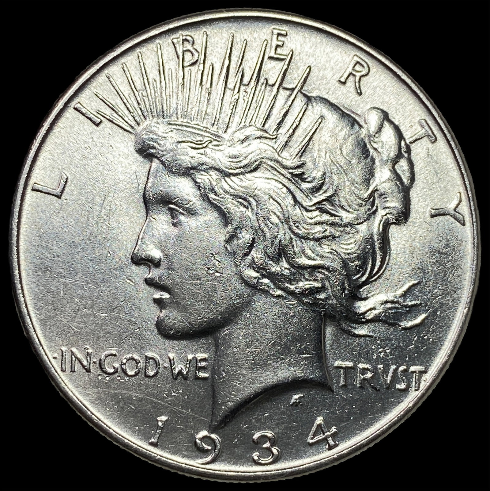 1934 Silver Peace Dollar UNCIRCULATED (1 of 2)