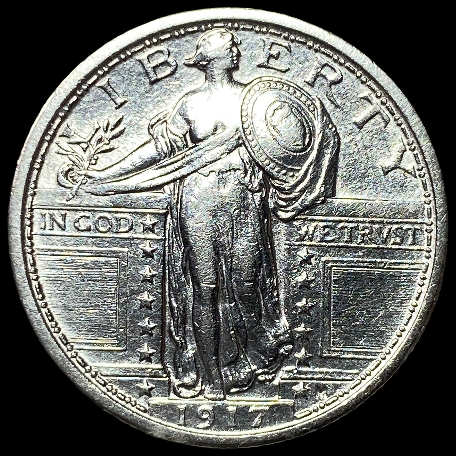 1917 Standing Liberty Quarter UNCIRCULATED: 1917 Standing Liberty Quarter UNCIRCULATED