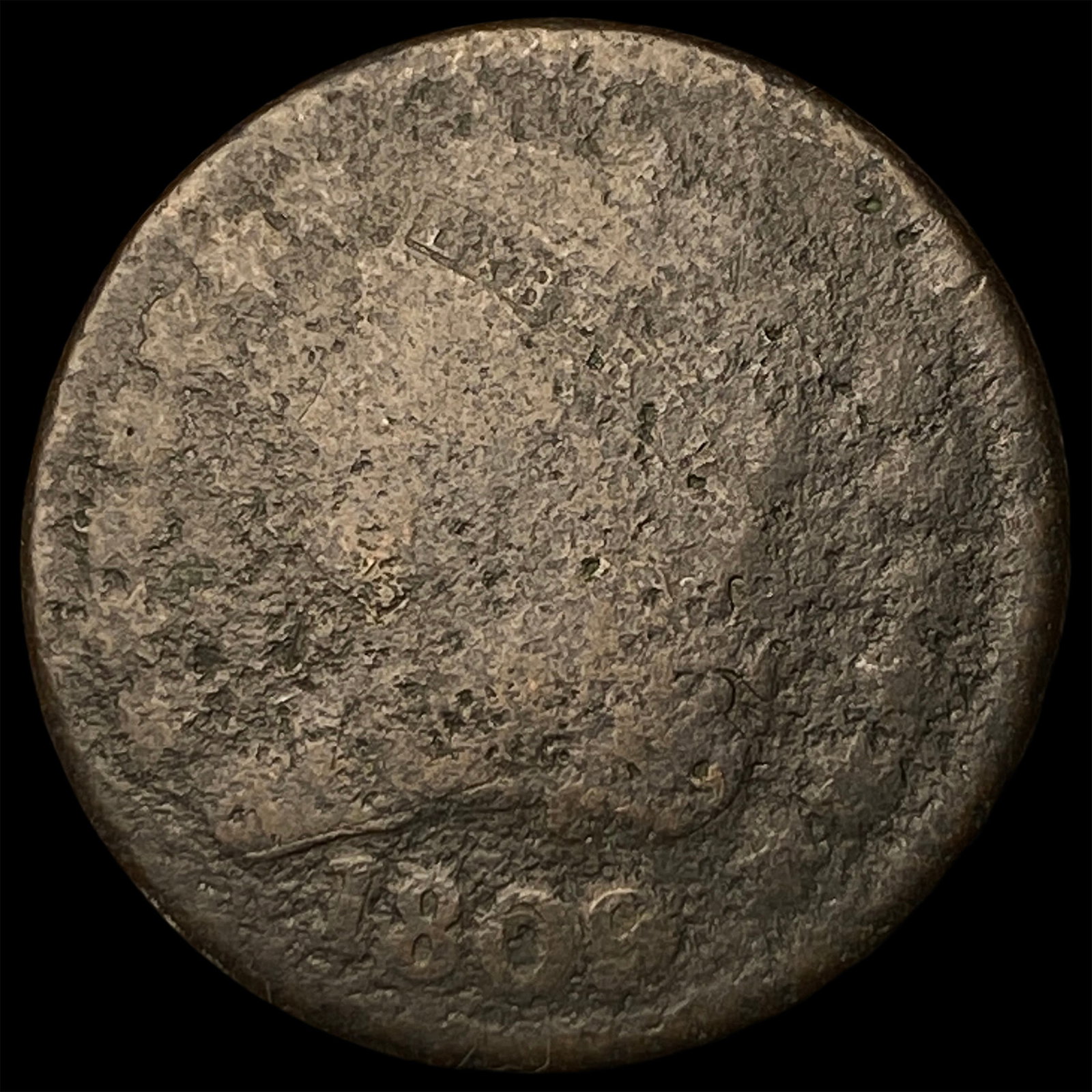 1809 Classic Head Half Cent NICELY CIRCULATED (1 of 2)