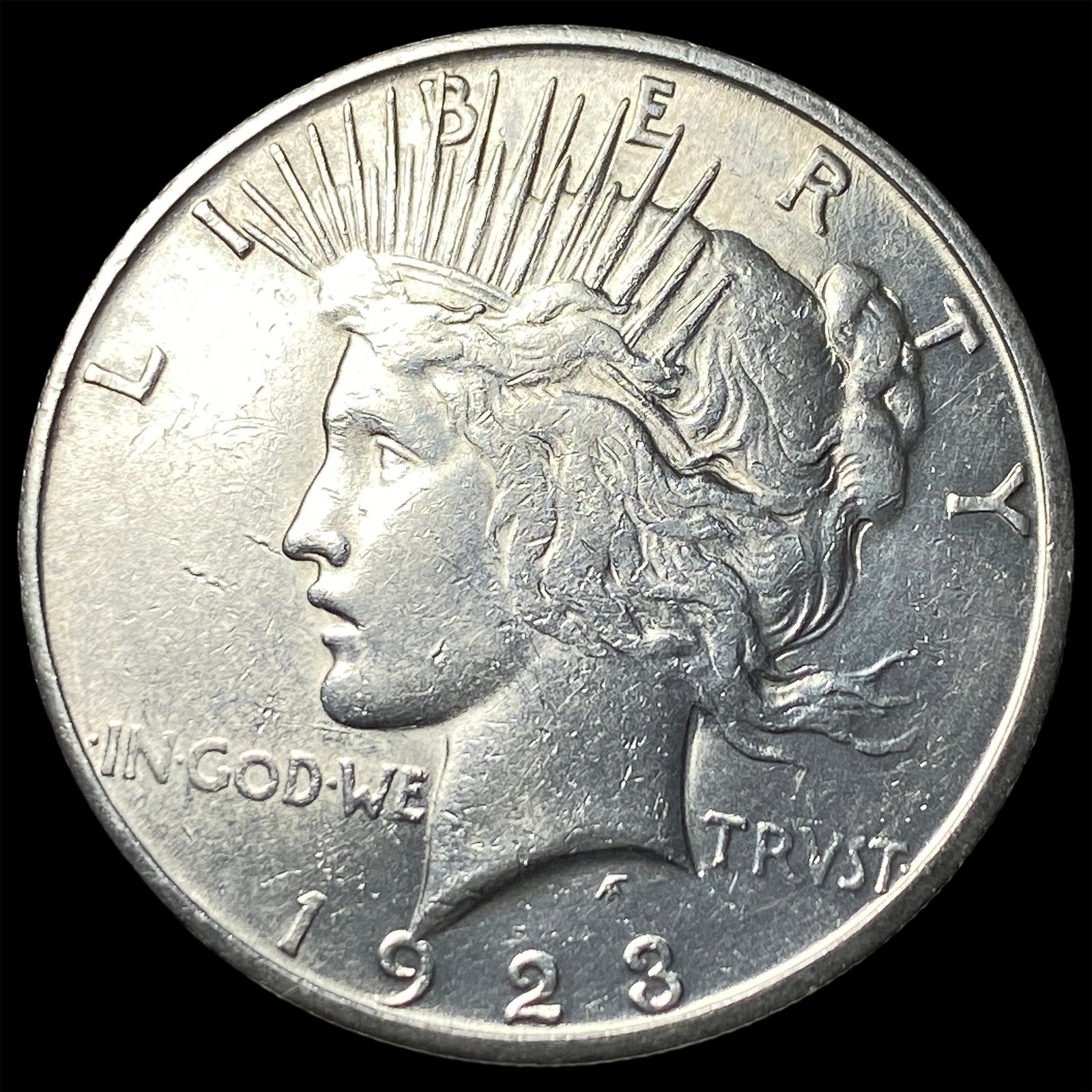 1923-S Silver Peace Dollar UNCIRCULATED: 1923-S Silver Peace Dollar UNCIRCULATED